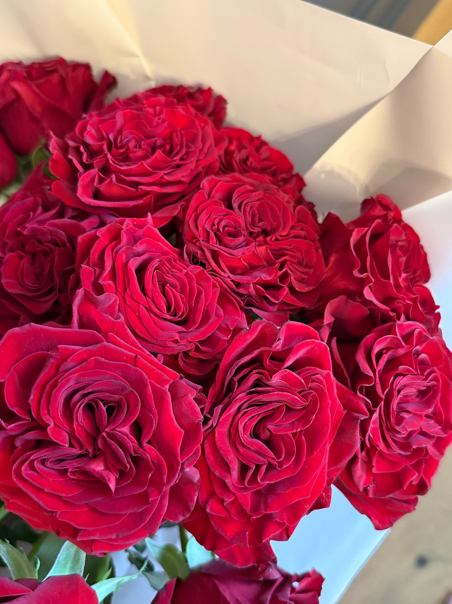 Hearts on Fire – Fresh Seasonal Flower Bouquet