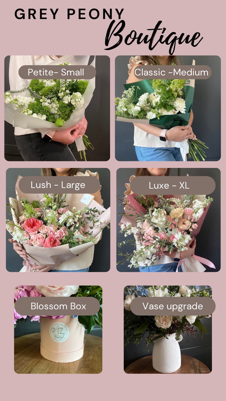 Passionate Red – Fresh Seasonal Flower Bouquet