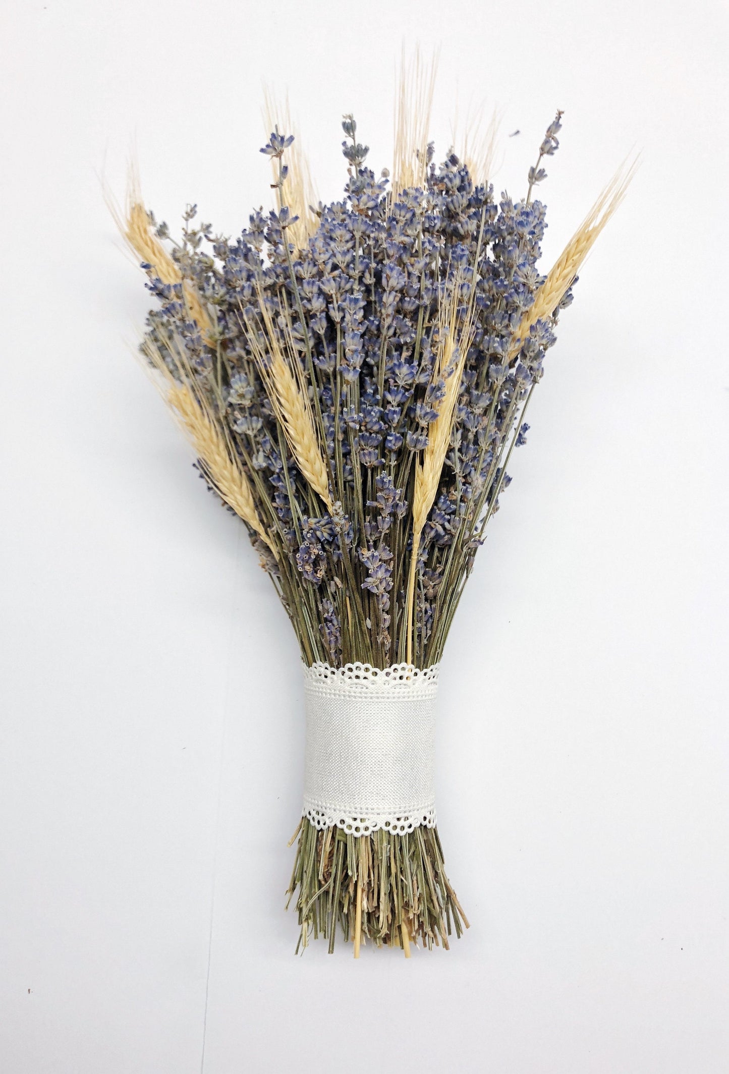 Wedding Bouquet, Lavender, Blonde Wheat, Rustic, Country, Wedding, Lace, Preserved Flowers, Dried Flower Bouquet, Flower Bouquet