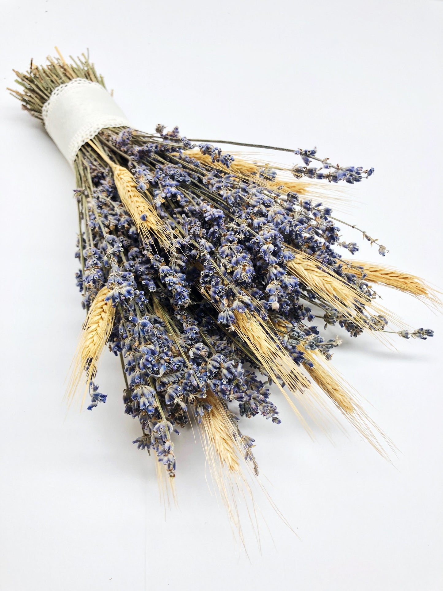 Wedding Bouquet, Lavender, Blonde Wheat, Rustic, Country, Wedding, Lace, Preserved Flowers, Dried Flower Bouquet, Flower Bouquet