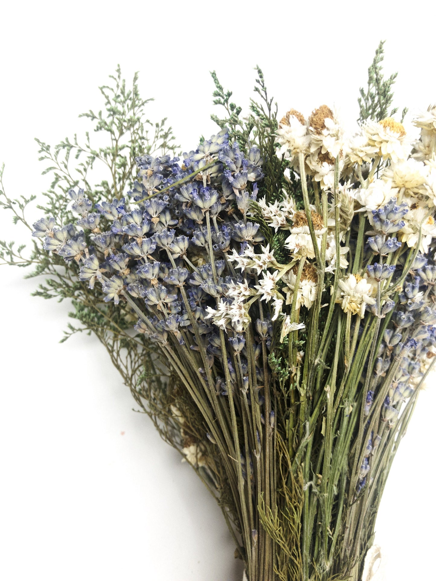 Wedding Bouquet, Fall Decor, Throw bouquet, Lavender, Ammobium, Green Caspia, German Statice, House Decoration, Dried Flowers, Natural