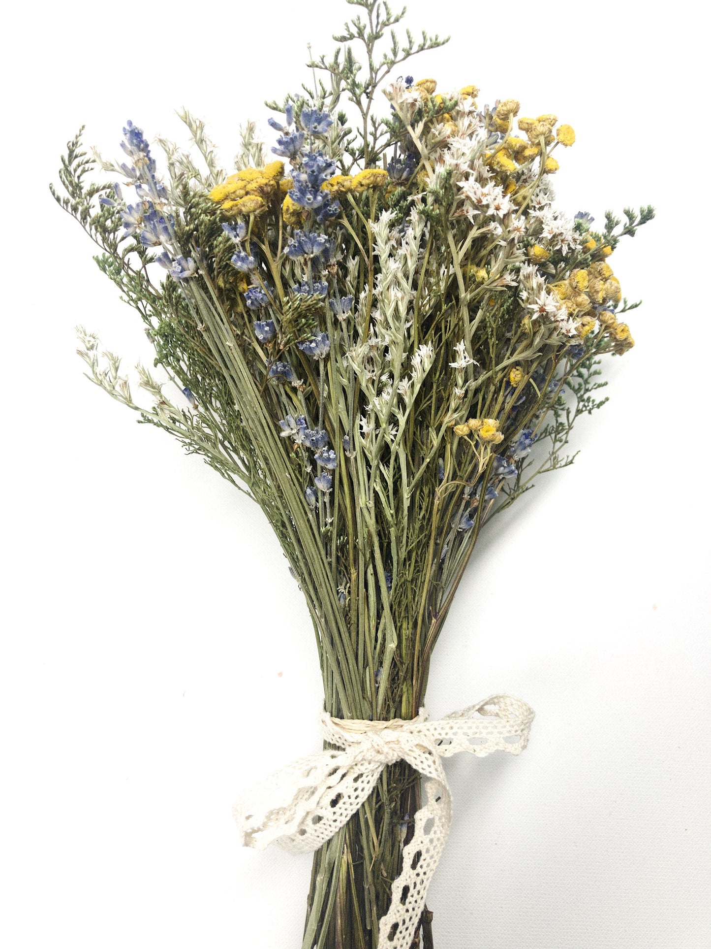Fall Wedding, Dried Bouquet, Fall Details, Simple, Decoration, House Decor, Yellow, White, Green, Blue, Lavender, Rustic, Natural