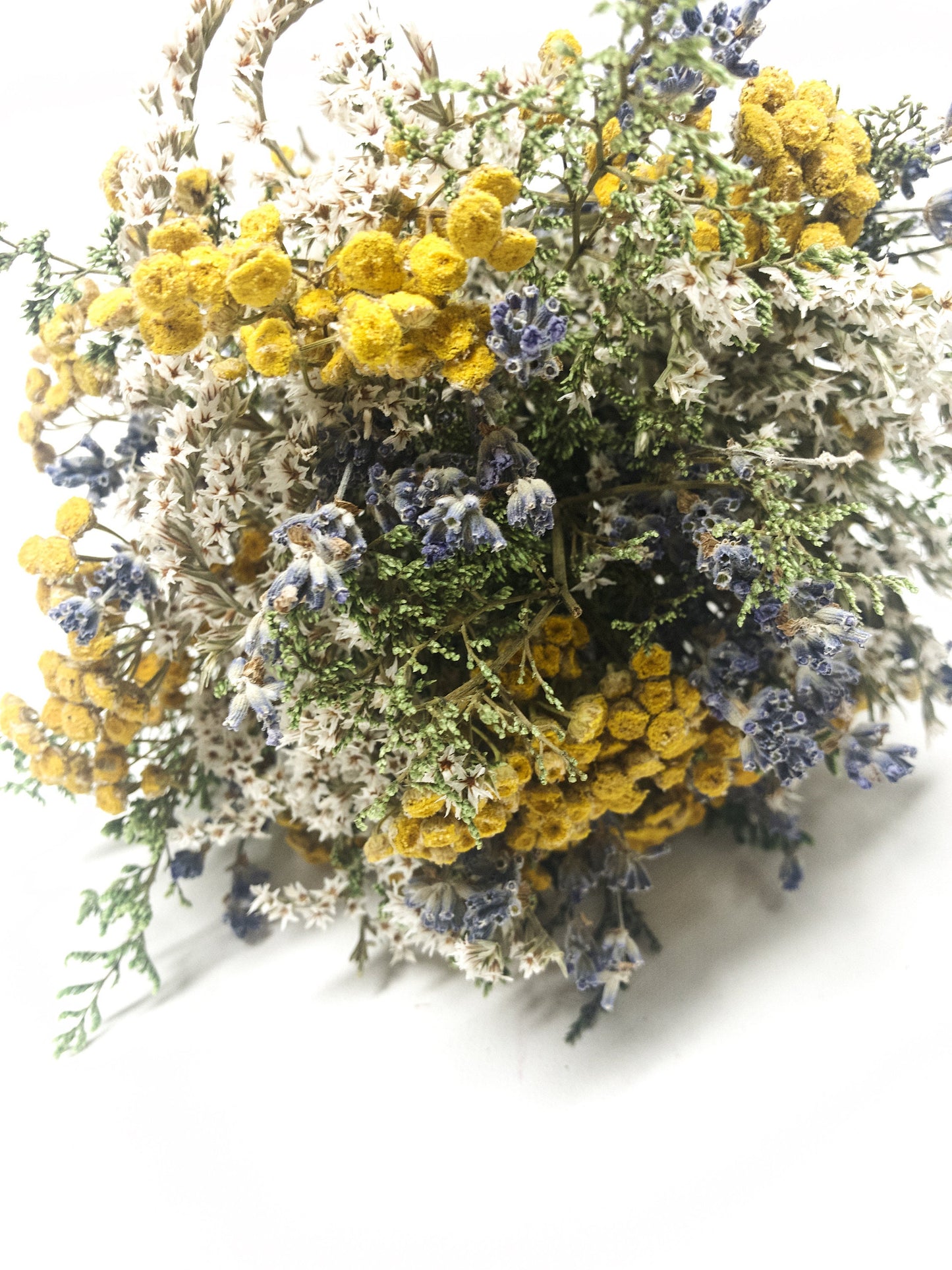 Fall Wedding, Dried Bouquet, Fall Details, Simple, Decoration, House Decor, Yellow, White, Green, Blue, Lavender, Rustic, Natural