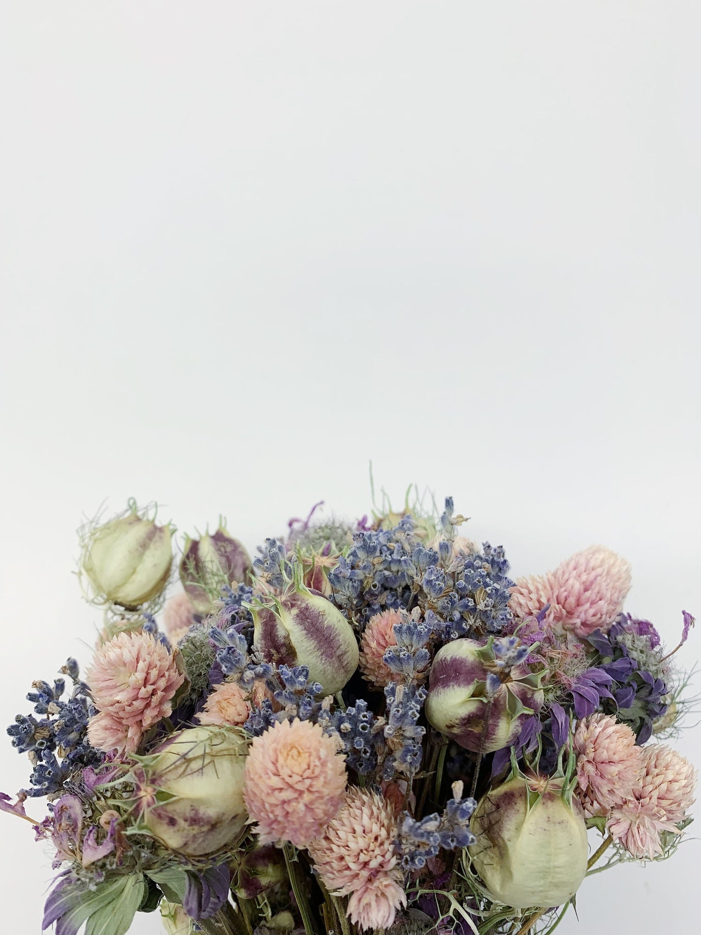 Spring Collection, Bouquet, Natural Flowers, Dried Flowers, Bridal, Wedding, Floral, Colorful, Bridesmaid, pink, blue, purple, amaranth