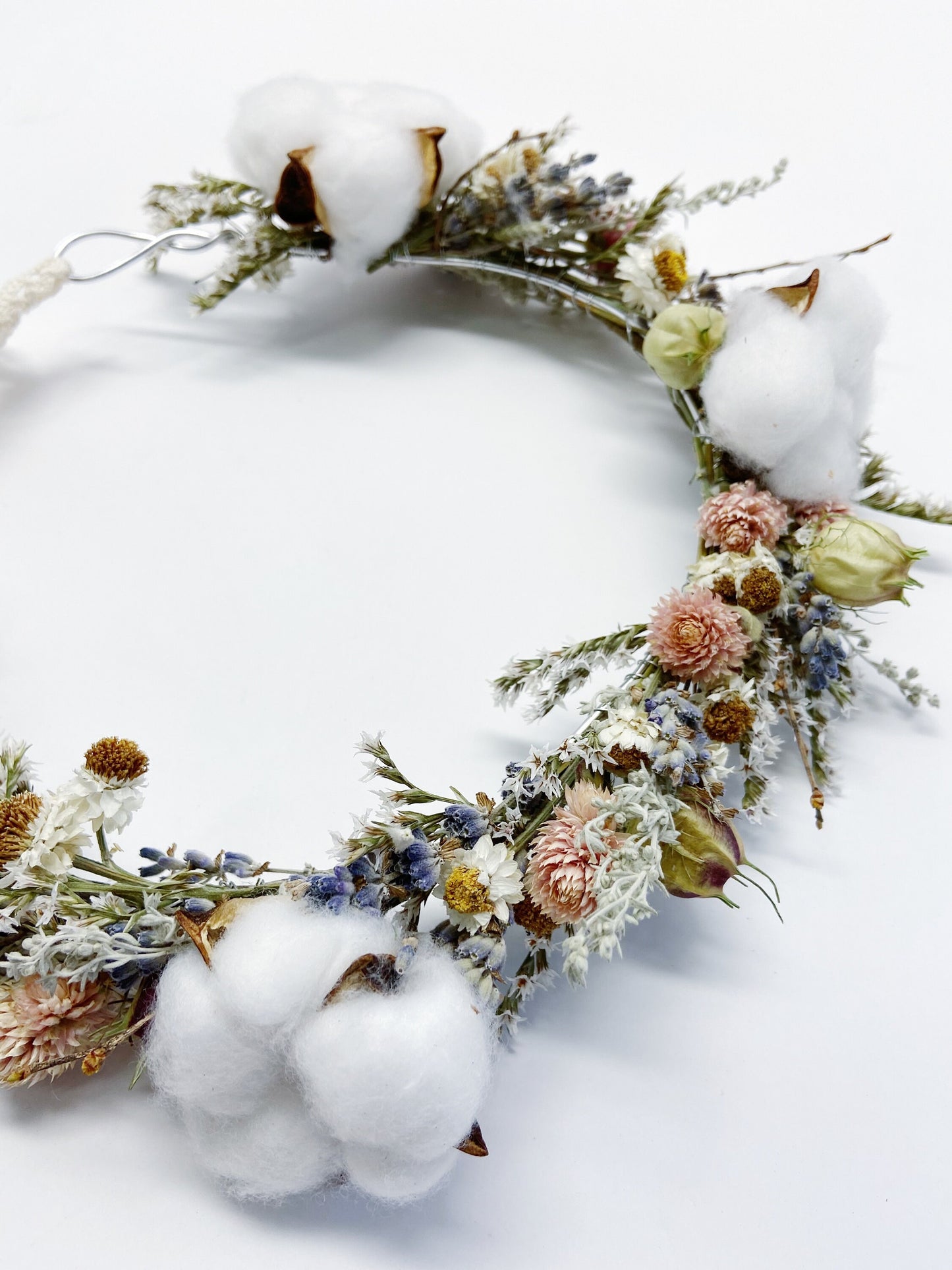 Head Wreath, natural flowers, dried , head band, head decoration, centerpiece, Wedding decor, wheat, photoshoot decor, wedding