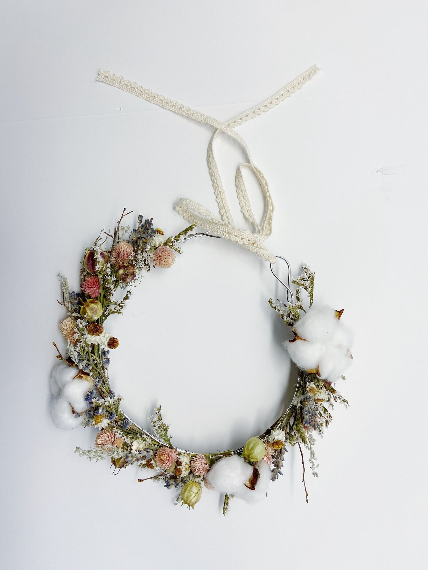 Head Wreath, natural flowers, dried , head band, head decoration, centerpiece, Wedding decor, wheat, photoshoot decor, wedding