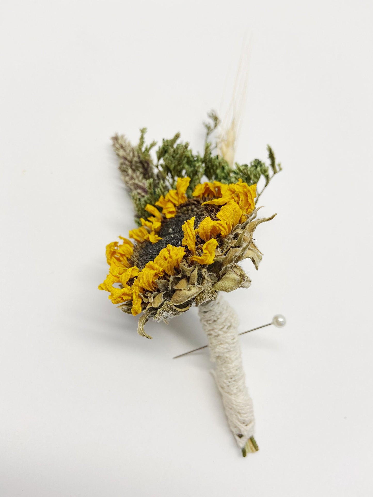 Wedding Boutonniere, Dried flowers, Preserved, Wedding Accessory, House Decoration, Rustic Wedding, Simplicity, Simple, Neutral