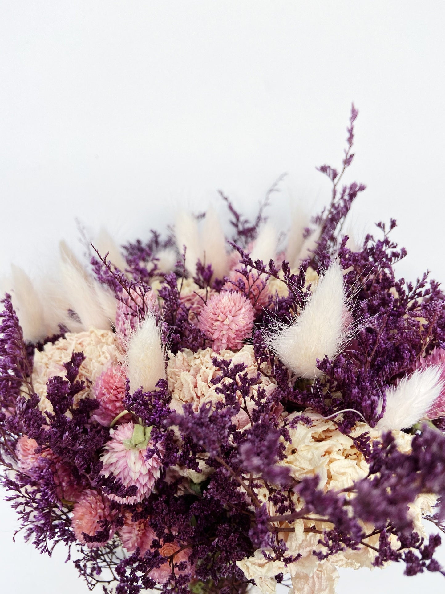 Wedding Bouquet, throw bouquet, home decoration, Peony, Pink, Purple, bunny tails, pink, burgundy, Caspia