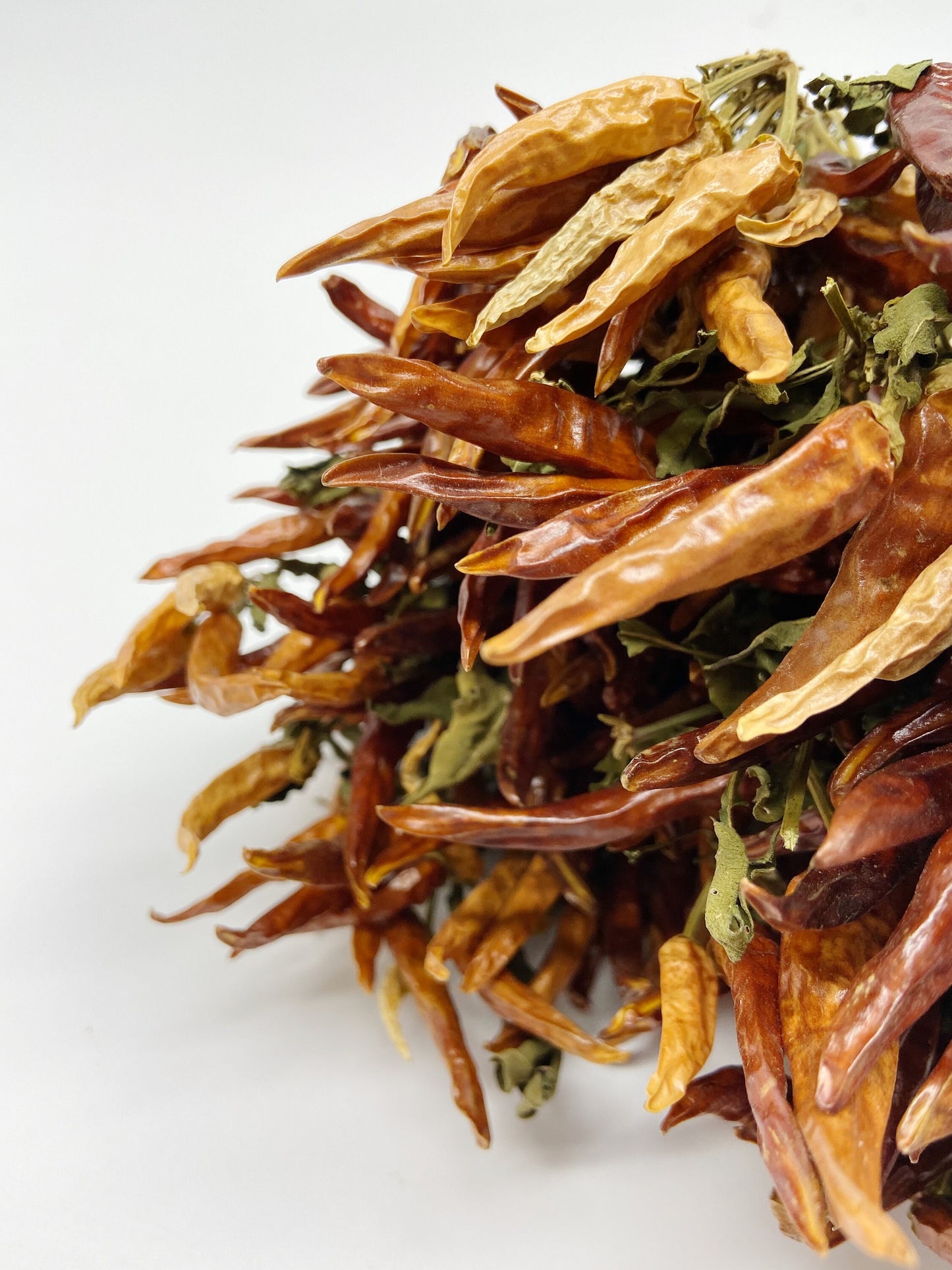 Dried Chili Peppers, ORANGE, Dried Flowers, Preserved Floral, Dry Herbs, Wedding, Farm, Home Decor, Rustic, Country, Wildflowers Bouquet
