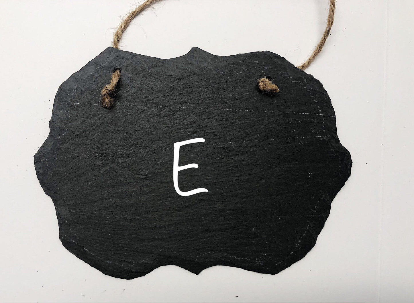Slate hanger, Blank, Chalk, Rectangle, Custom Writing, DIY, Wreath Add on, Wall Decor, Welcome Sign, Front Door, Twine Hanger