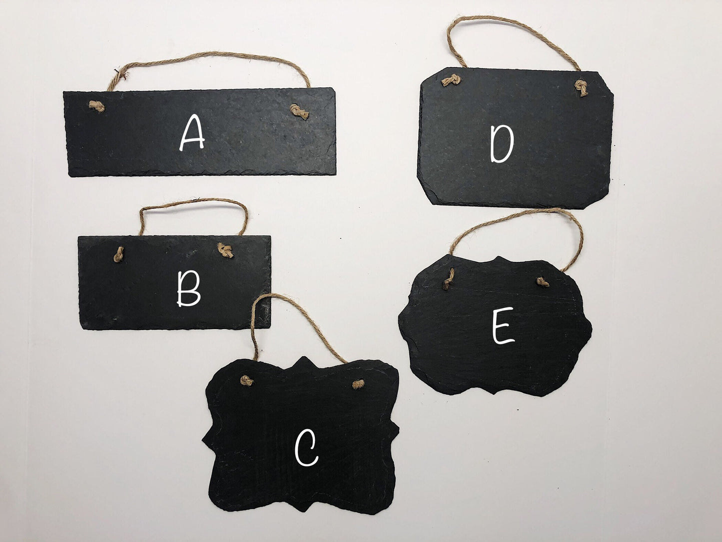Slate hanger, Blank, Chalk, Rectangle, Custom Writing, DIY, Wreath Add on, Wall Decor, Welcome Sign, Front Door, Twine Hanger