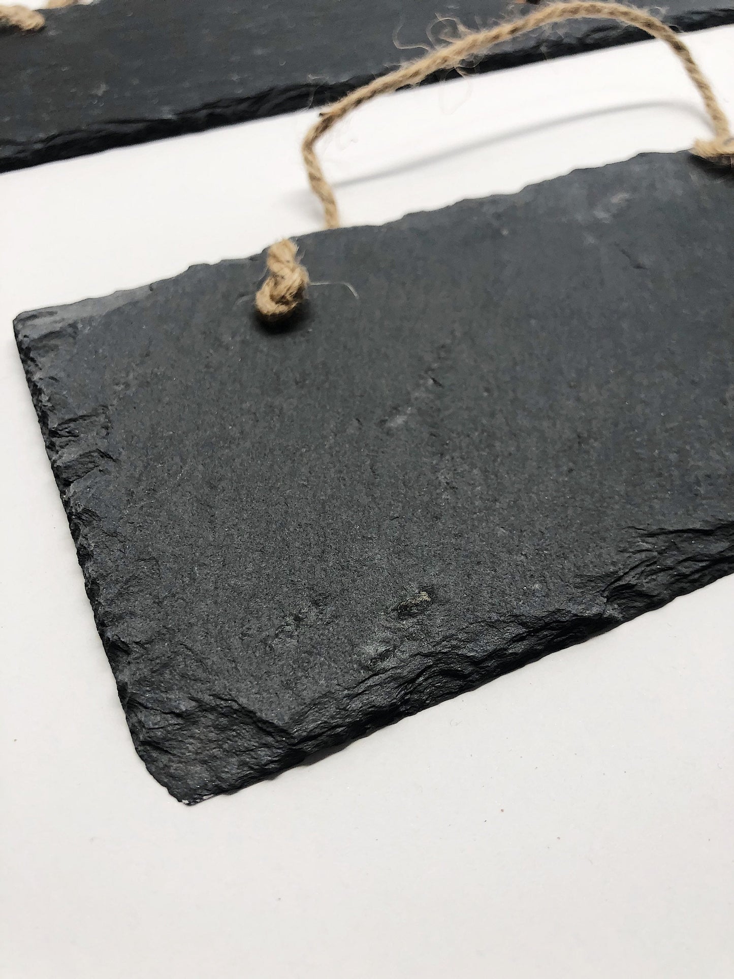 Slate hanger, Blank, Chalk, Rectangle, Custom Writing, DIY, Wreath Add on, Wall Decor, Welcome Sign, Front Door, Twine Hanger