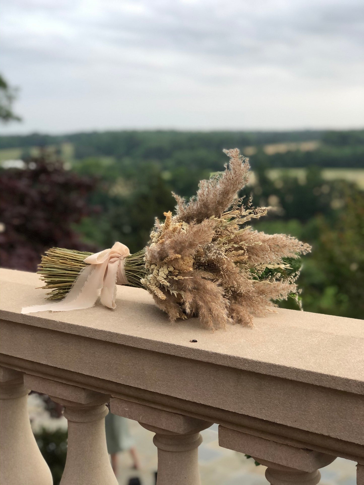 Wedding Bouquet, Dried Flowers, Pampas-grass, Peonies, Floral, Wheat, Fall, Bridal, Preserved, House Decoration, Caspia, Simply Beautiful