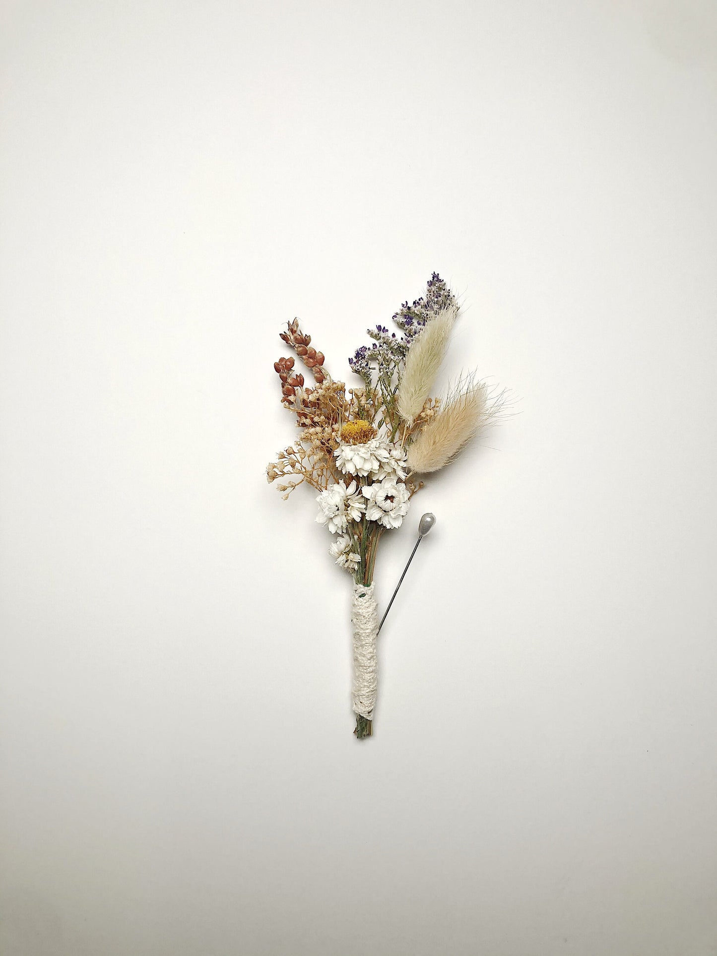 Wedding Bouquet, Fall, Dried Flowers, Hair comb, Head Wreath, Preserved, Rustic, Ammobium, bunny tails, ammonium, red broom corn,
