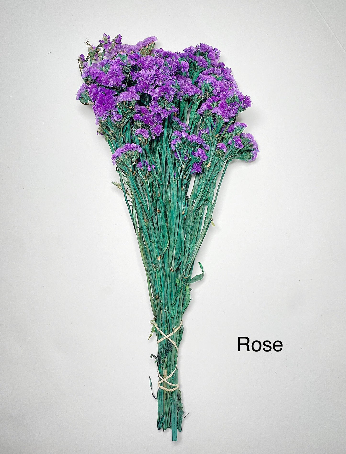 Sinuata Statice, Limonium Sinuatum, Pink, Rose, Blue Statice, Blue, White, Dried, Preserved Flowers Real Flowers Wedding Flowers Bouquet