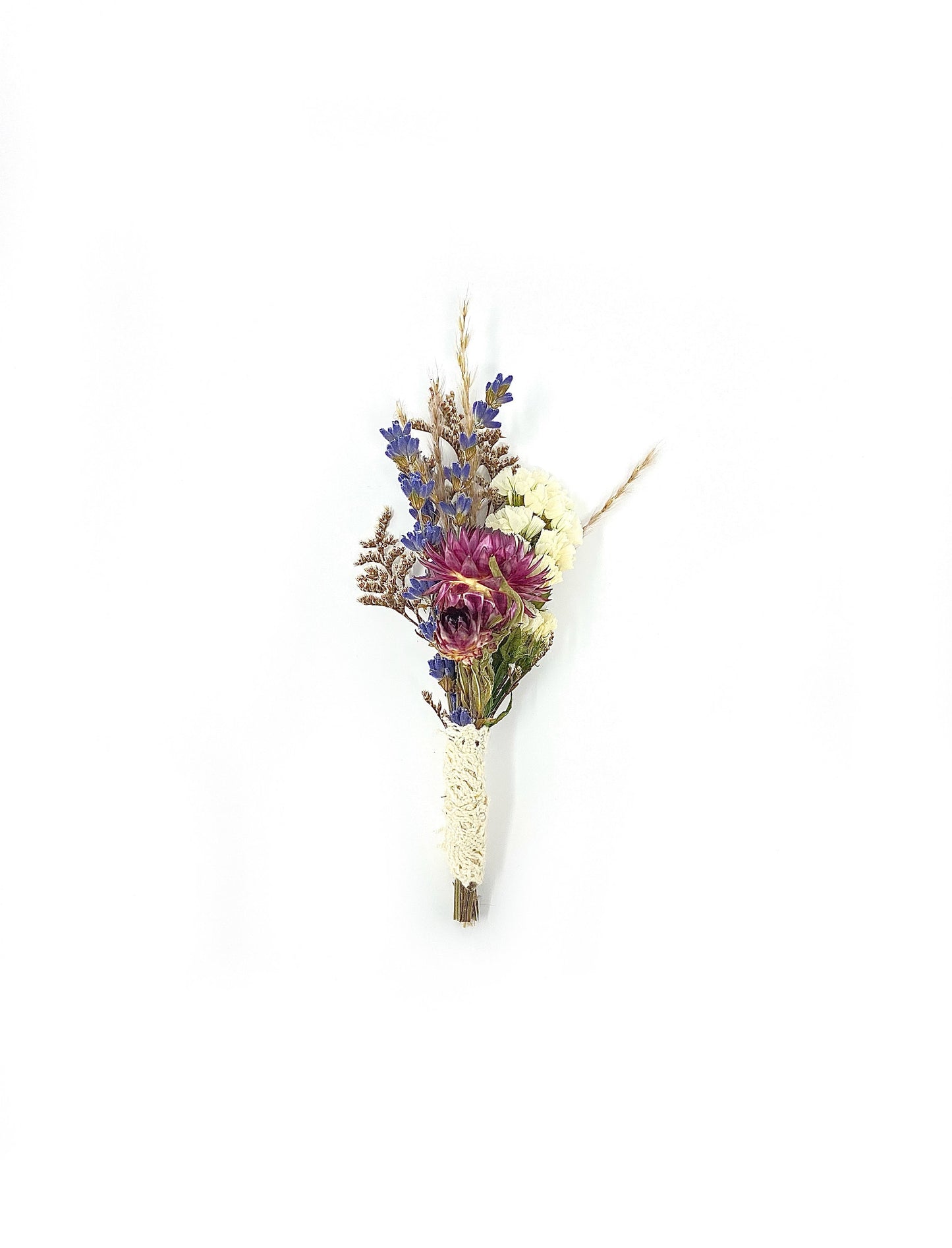 Wedding Bouquet, Dried Flowers, Beige, Brown, Purple, Fall, Wildflowers, Modern, Boho, Preserved, Floral, Pampas, Feather Grass