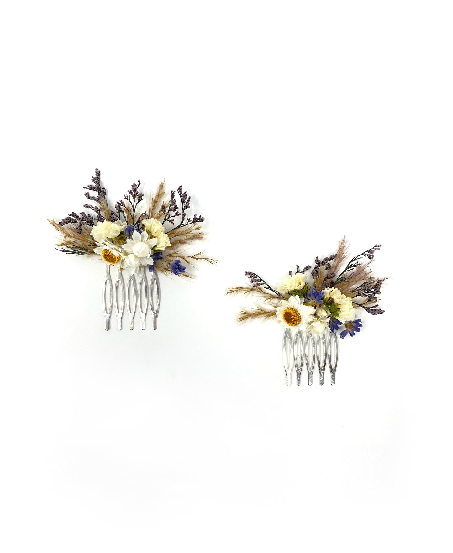 Hair Comb, Hair Pins, Wedding Accessory, Floral Comb, Preserved and Dried Flowers, Cute, Prom, Hair Accessory, Simple, Bridal,