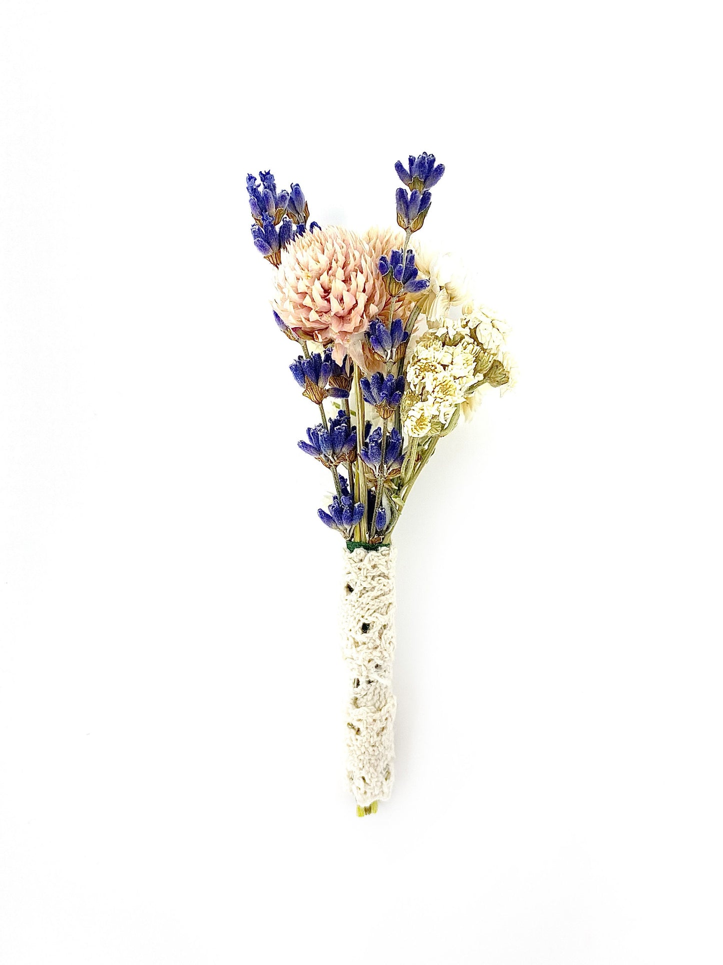 Boutonniere, Wedding Accessories, Dried Flowers, Preserved Floral, Bridal, Decor, Pink and Purple, Ammobium, Lavender