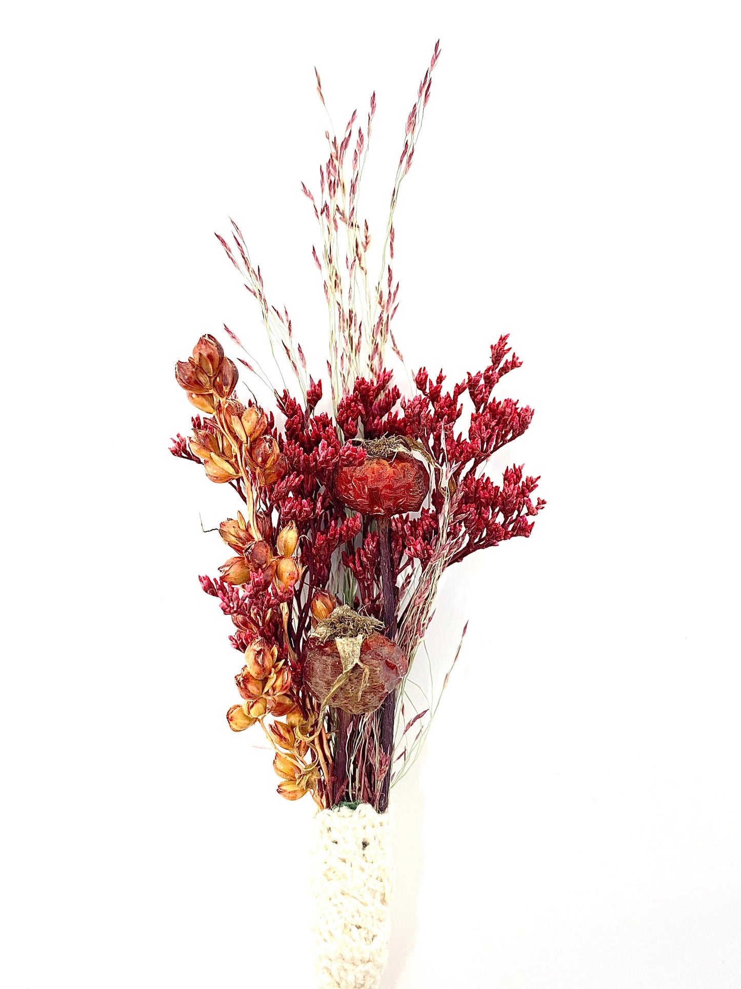 Wedding Boutonniere, Dried Flowers, Bridal Accessories, Preserved Floral, Prom, Red, Christmas Boutonniere, Caspia
