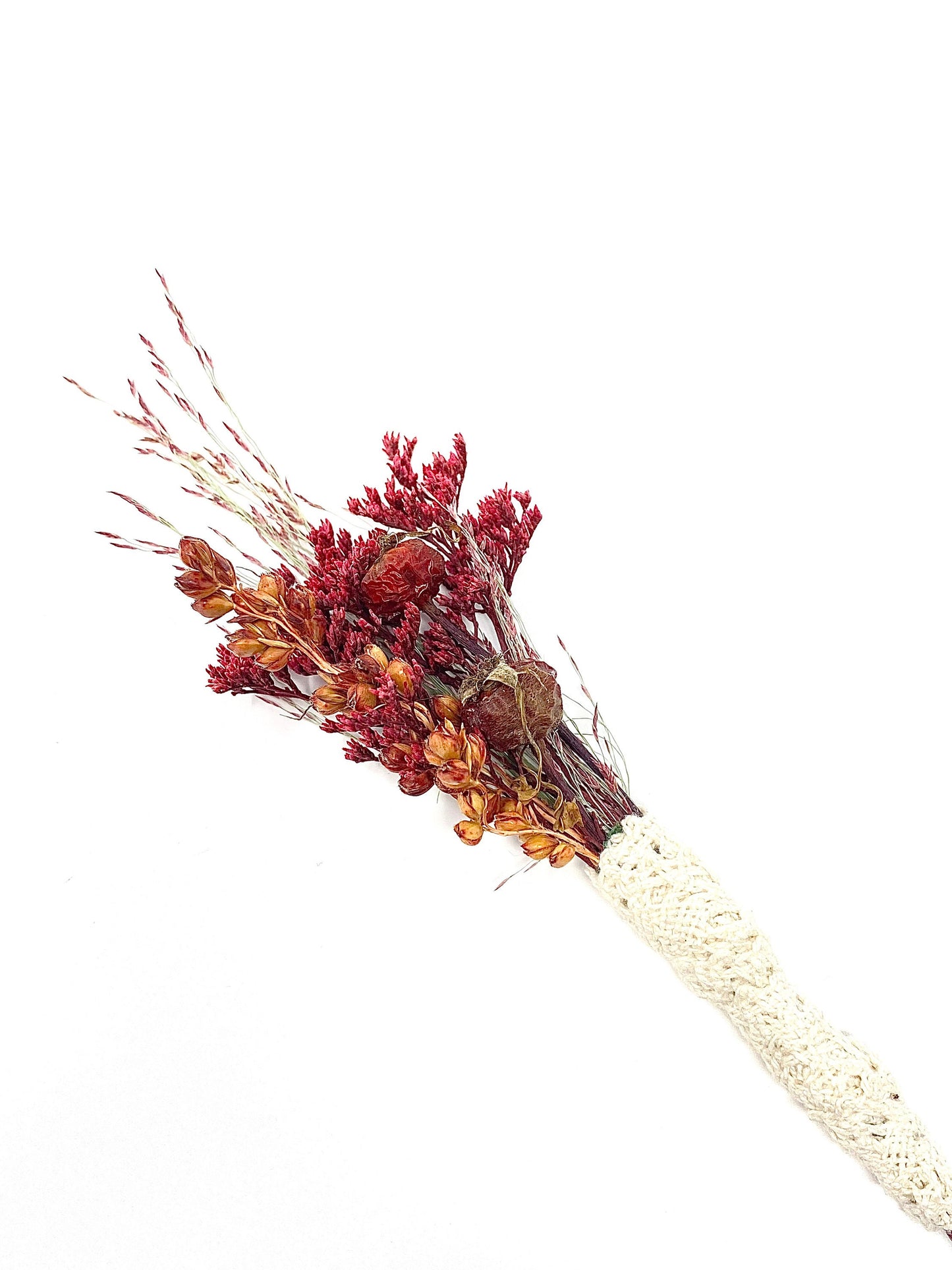 Wedding Boutonniere, Dried Flowers, Bridal Accessories, Preserved Floral, Prom, Red, Christmas Boutonniere, Caspia