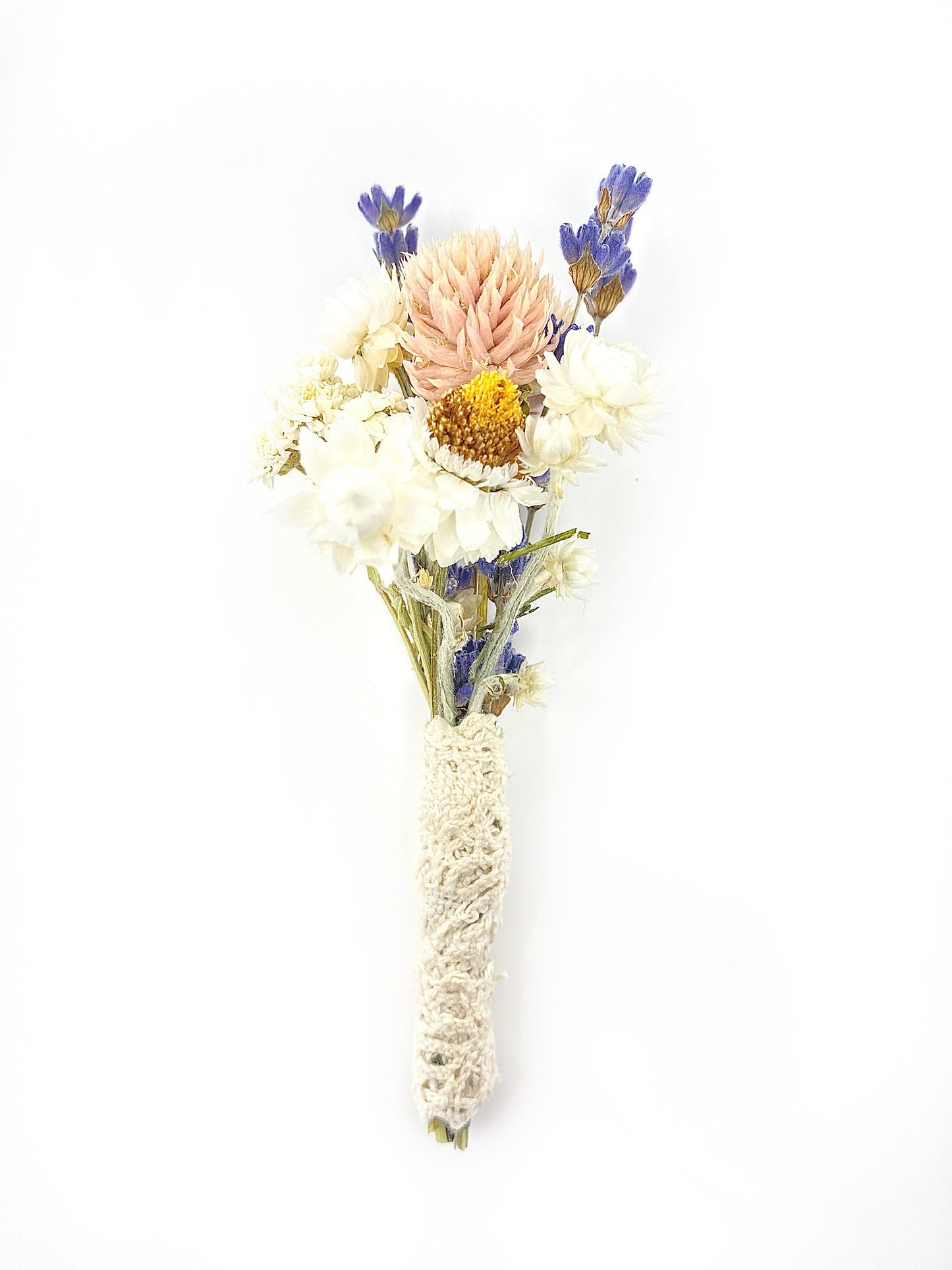 Boutonniere, Wedding Accessories, Dried Flowers, Preserved Floral, Bridal, Decor, Pink and Purple, Ammobium, Lavender