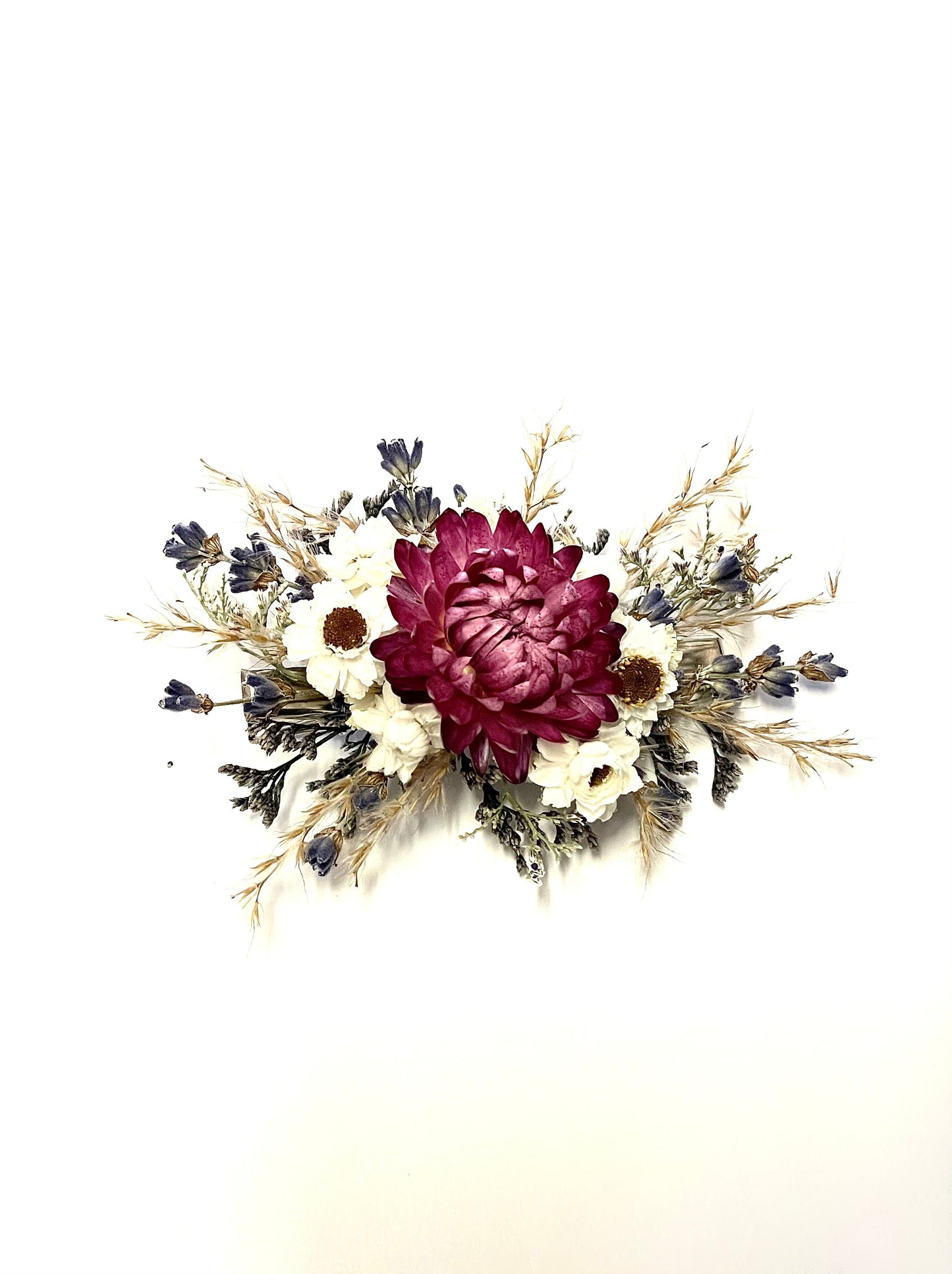 Wedding Bouquet, Dried Flowers, Beige, Brown, Purple, Fall, Wildflowers, Modern, Boho, Preserved, Floral, Pampas, Feather Grass