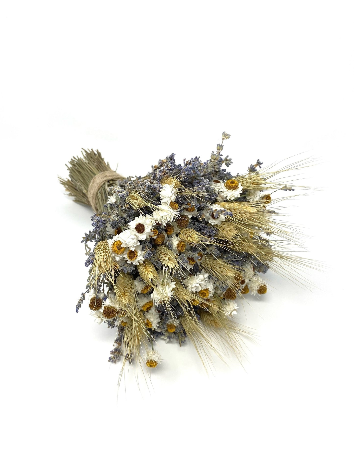 Wedding Bouquet, Lavender, Wheat, Country, Rustic, Bridal, Ammobium, Preserved Flowers, Dried Flower Bouquet, Summer