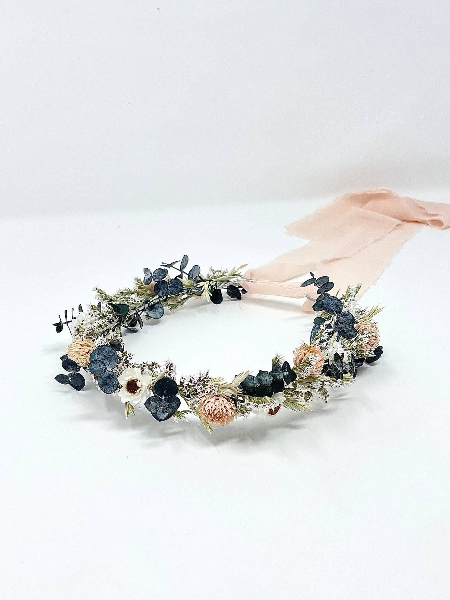 Pink Summer Bouquet, Blue Wedding Bouquet, Floral, Globe Thistle, Eucalyptus, Cute, Bridal, Nigella, Preserved Flowers, Spring, Dried, Nude