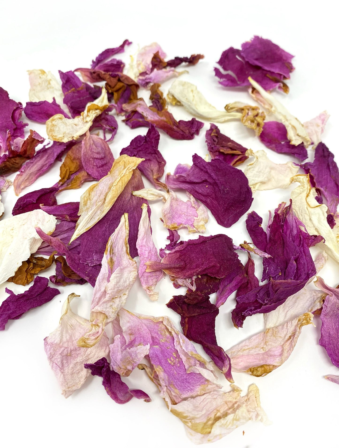 Peony Petals, Potpourri, Dried Petals, Decor, Wedding, Decoration, Filler, Burgundy, White, Dried Flowers, Pink, Brown, Arts and Craft