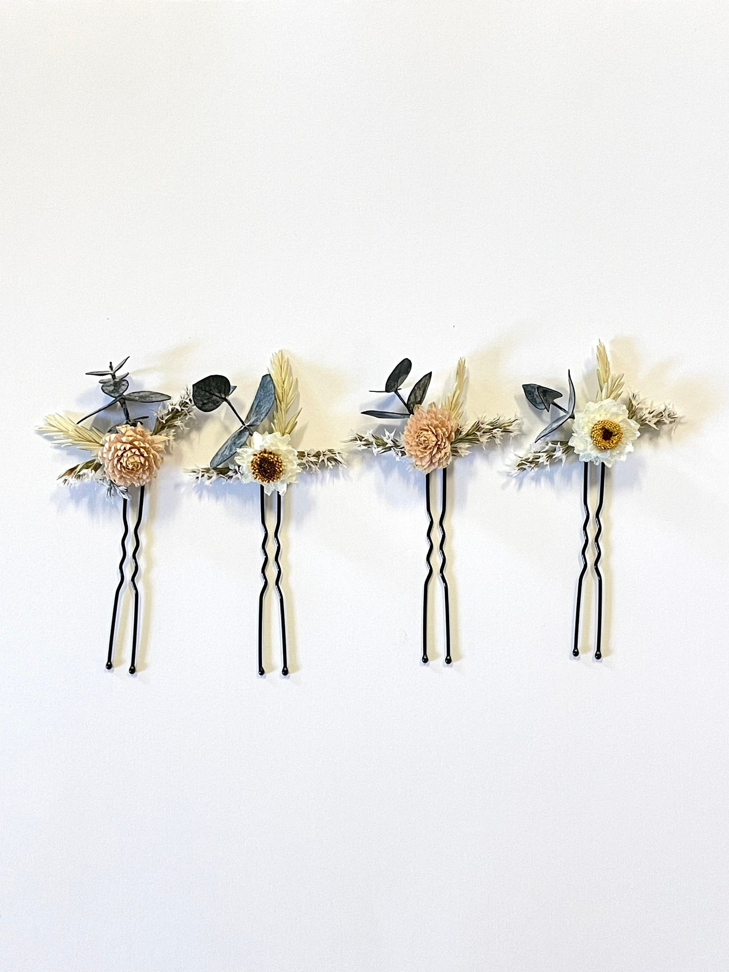 Pink Summer Bouquet, Blue Wedding Bouquet, Floral, Globe Thistle, Eucalyptus, Cute, Bridal, Nigella, Preserved Flowers, Spring, Dried, Nude