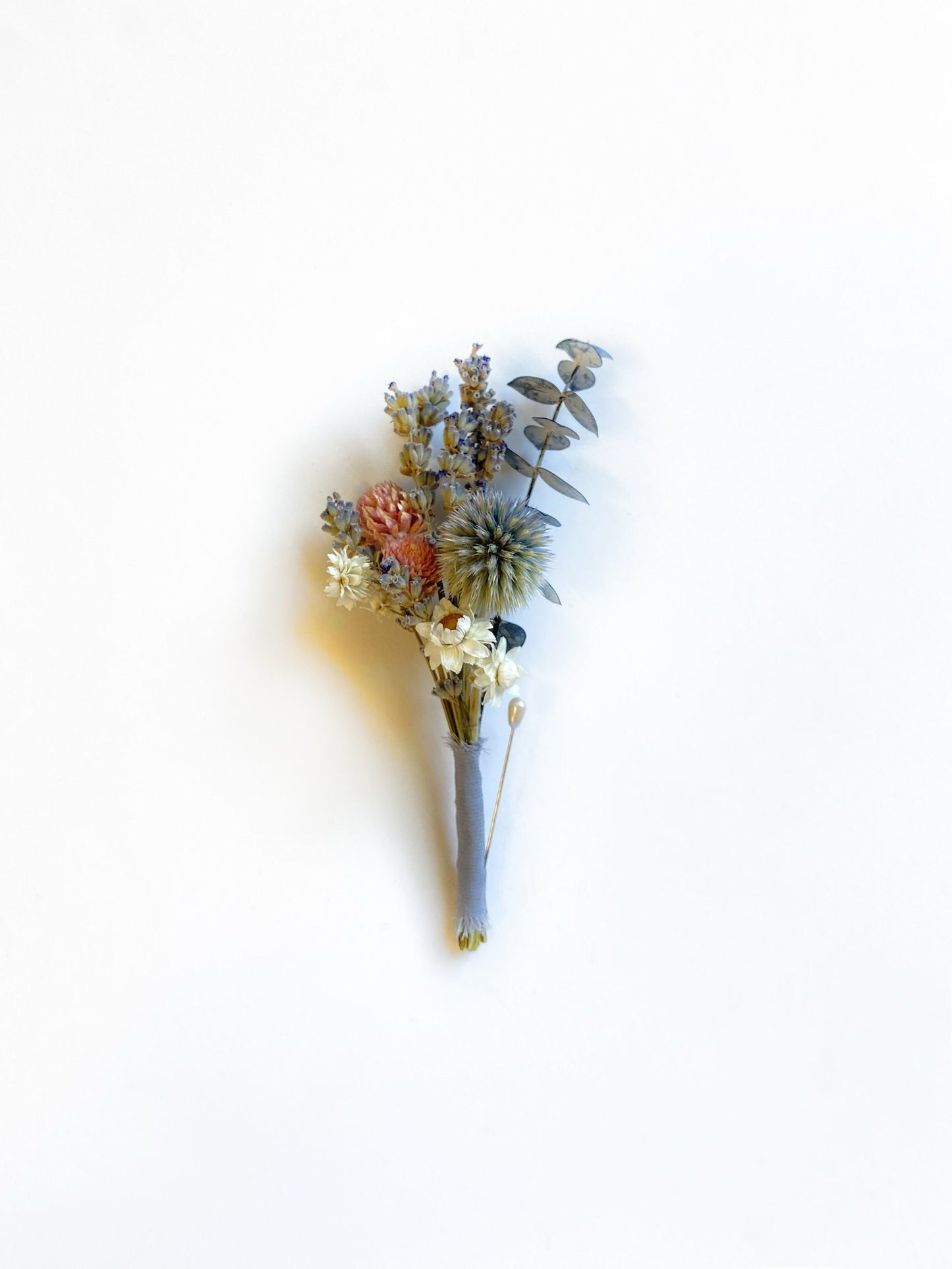 Summer Bouquet, Dusty Blue, Dried Wedding Bouquet, Peonies, Floral, Globe Thistle, Eucalyptus, Bridal, Nigella, Preserved Flowers, Lavender