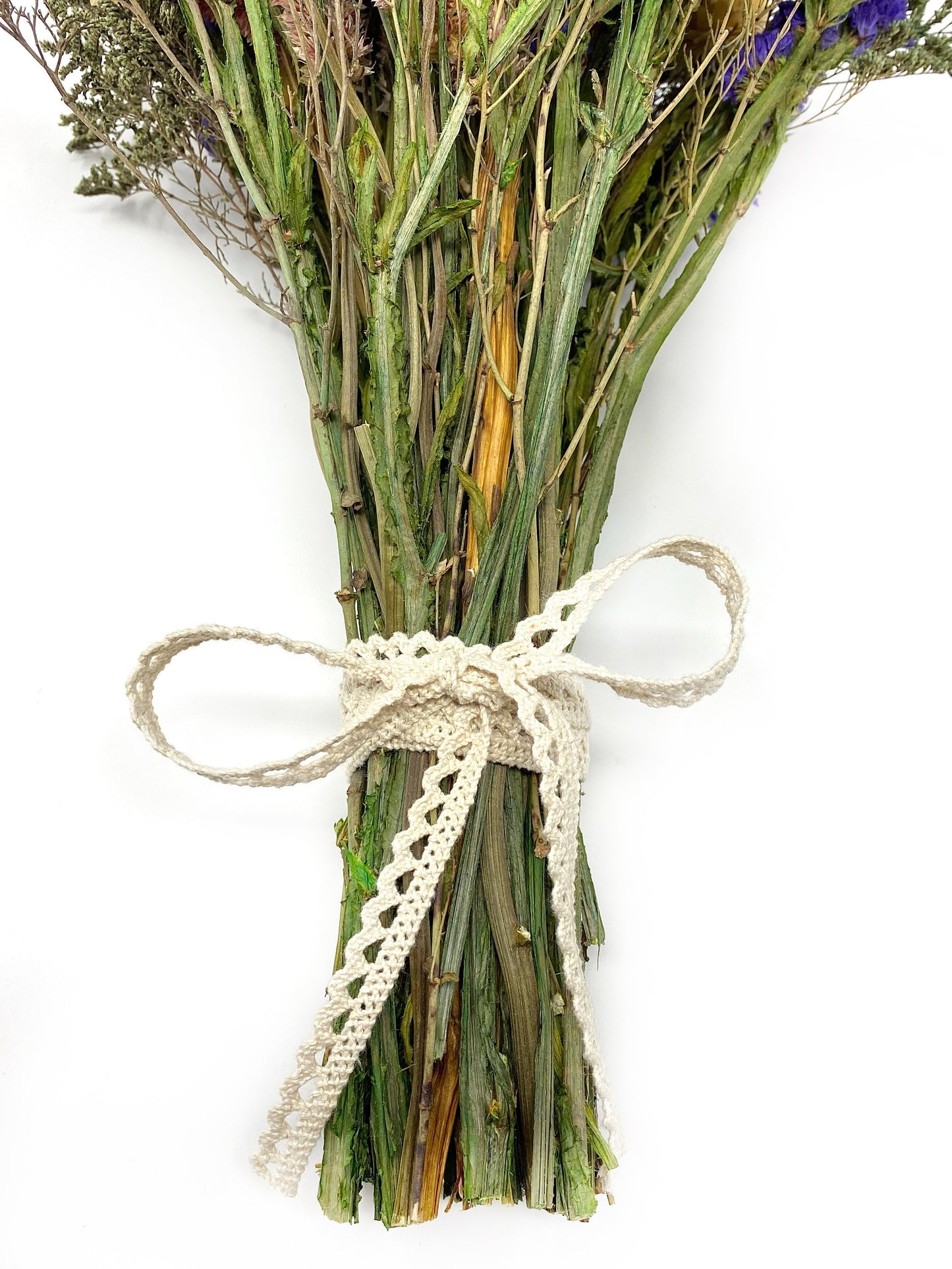 Dried Bouquet, Wedding Bouquet, Preserved Floral, Decoration, Bridal, House Decor, White and Green, Purple, Red, Strawflowers
