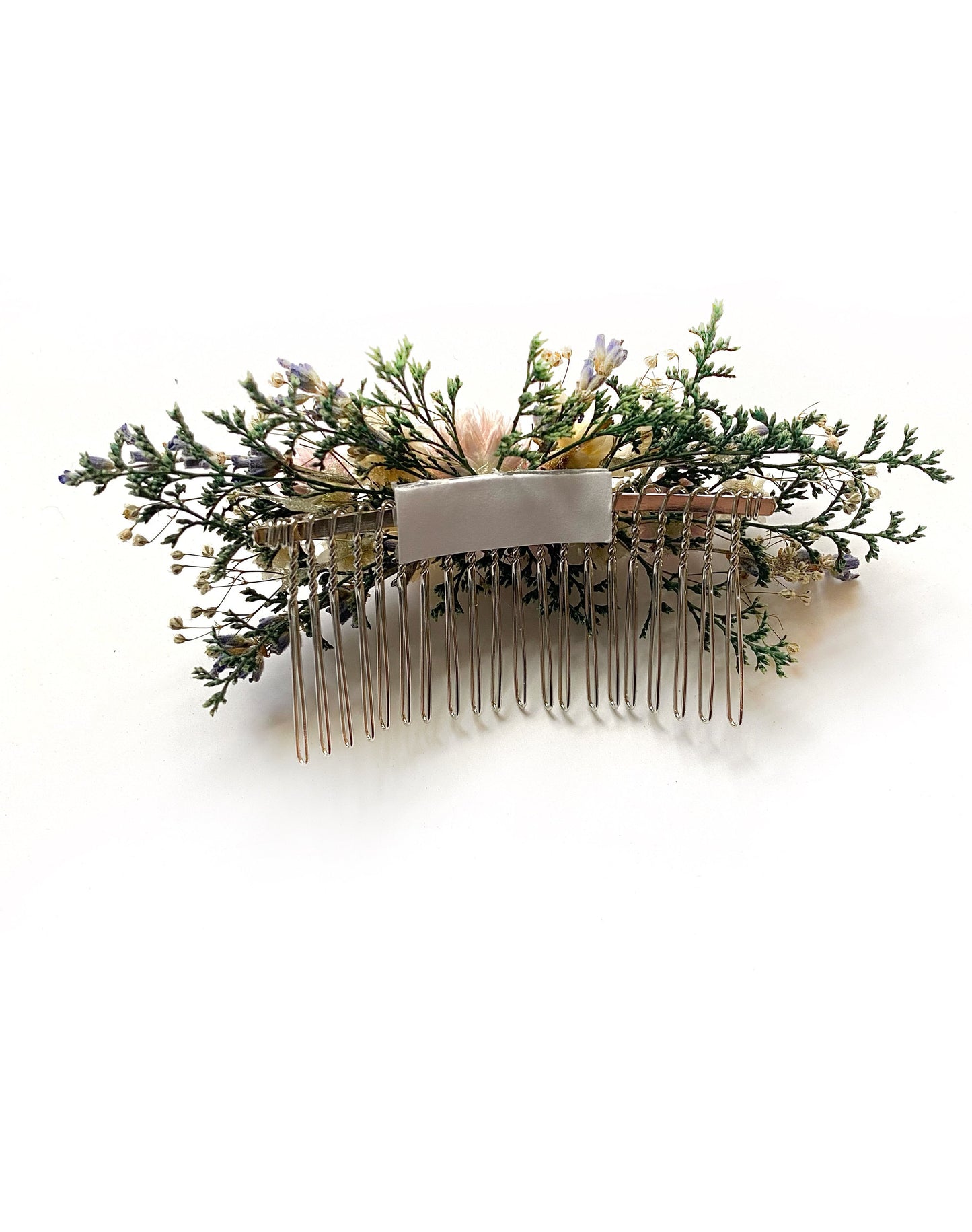 Hair Comb, Hair Pins, Dried flowers, Preserved, Floral Comb, Hair Clip Accessories, Wedding Accessory, Simple, Fairy, Spring, Prom, Bridal