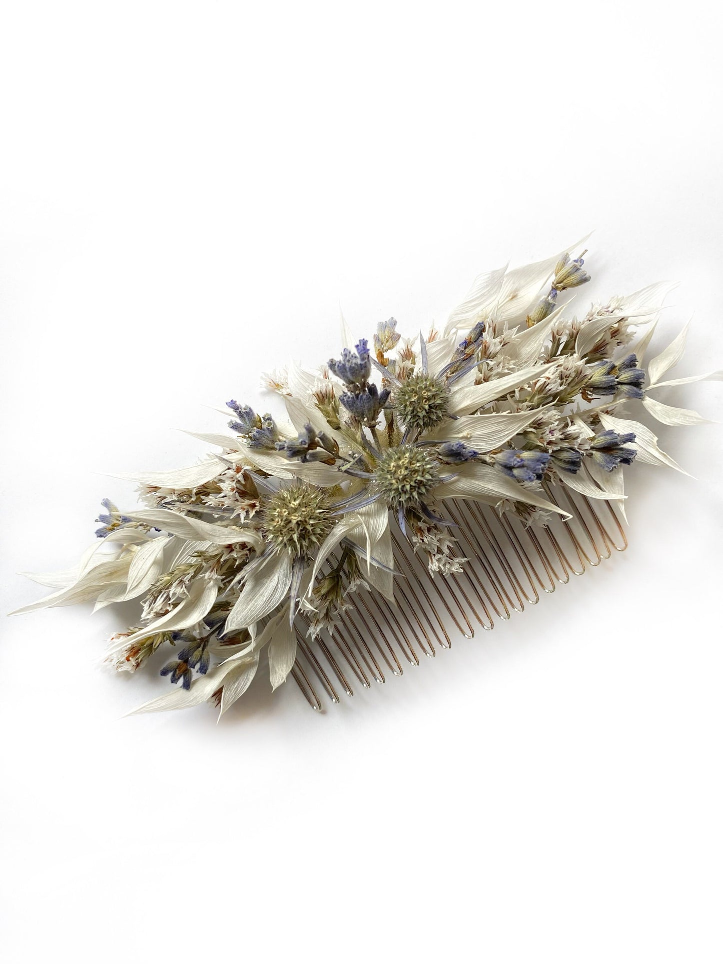 Hair Comb, Hair Pins, Dried flowers, Preserved, Floral Comb, Hair Clip Accessories, Wedding Accessory, Simple, Wedding Corsage, Prom, Winter