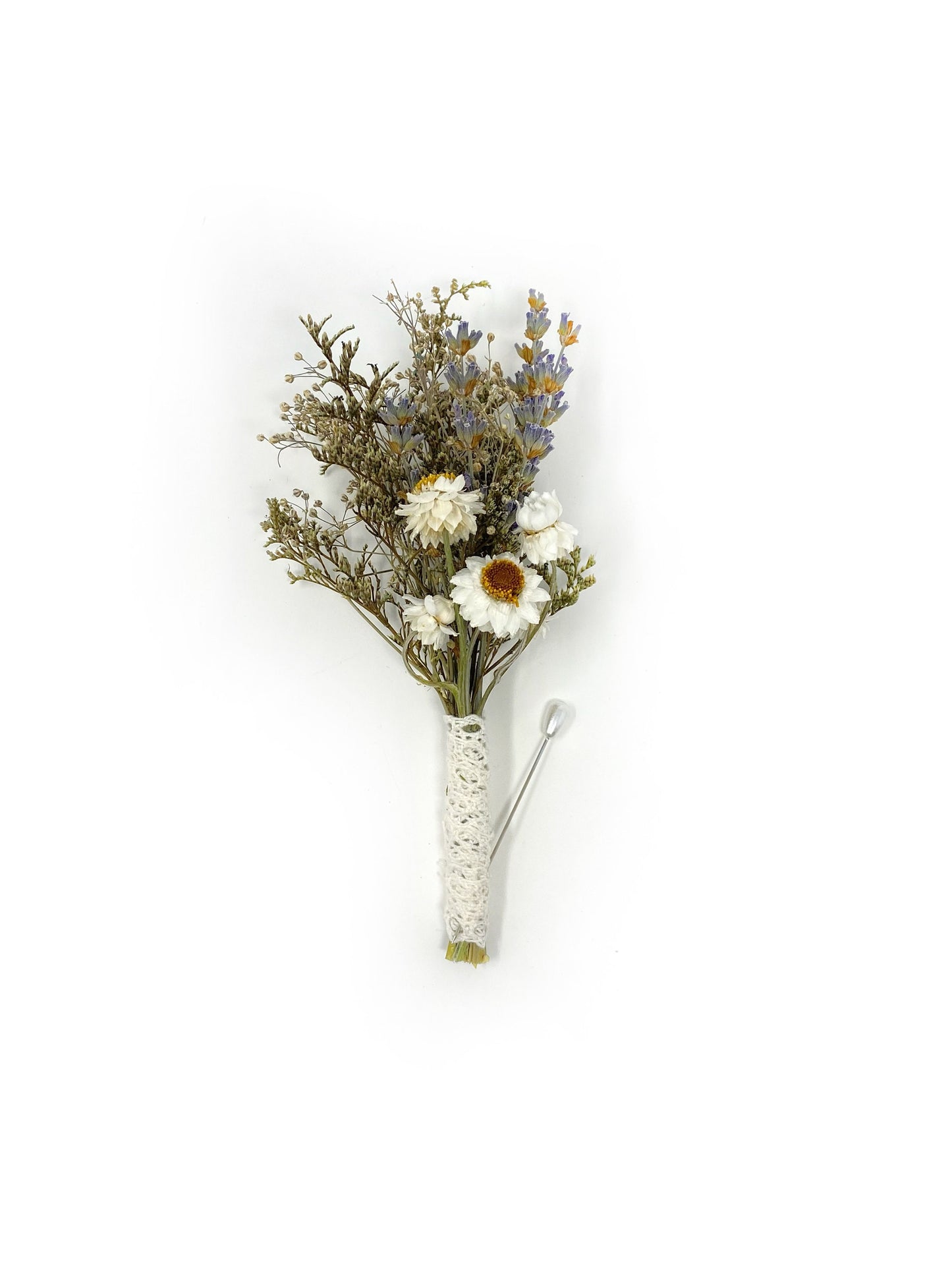 Wedding Bouquet, Fall Decor, Throw bouquet, Natural, Lavender, Ammobium, Caspia, Babies Breath, House Decoration, Dried Flowers, Natural