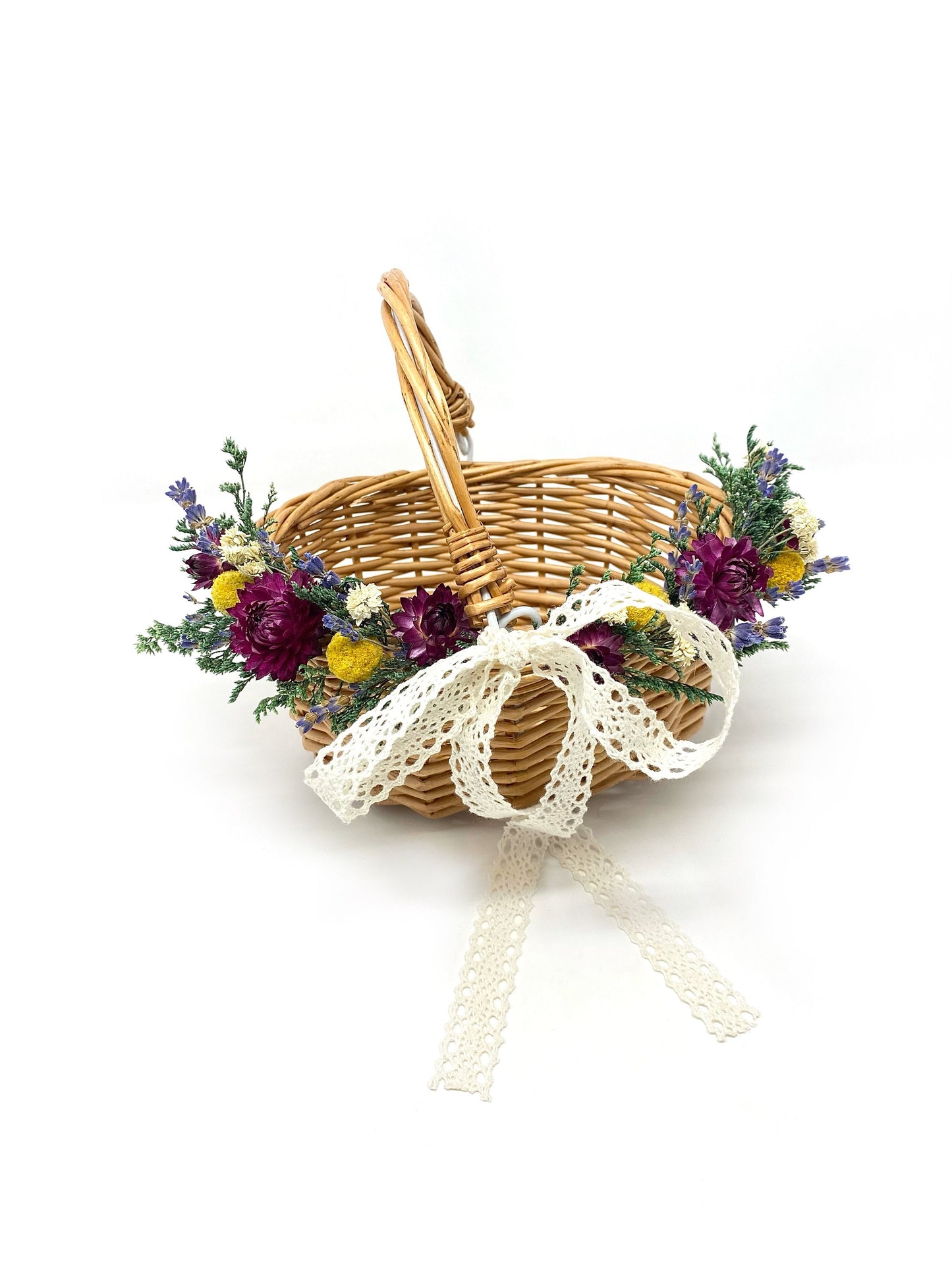 Hair Comb, Summer Hair Pins, Dried flowers, Preserved, Floral Comb, Clip, Wedding, Corsage, Prom, Bridal, Purple, White, Yellow, Green