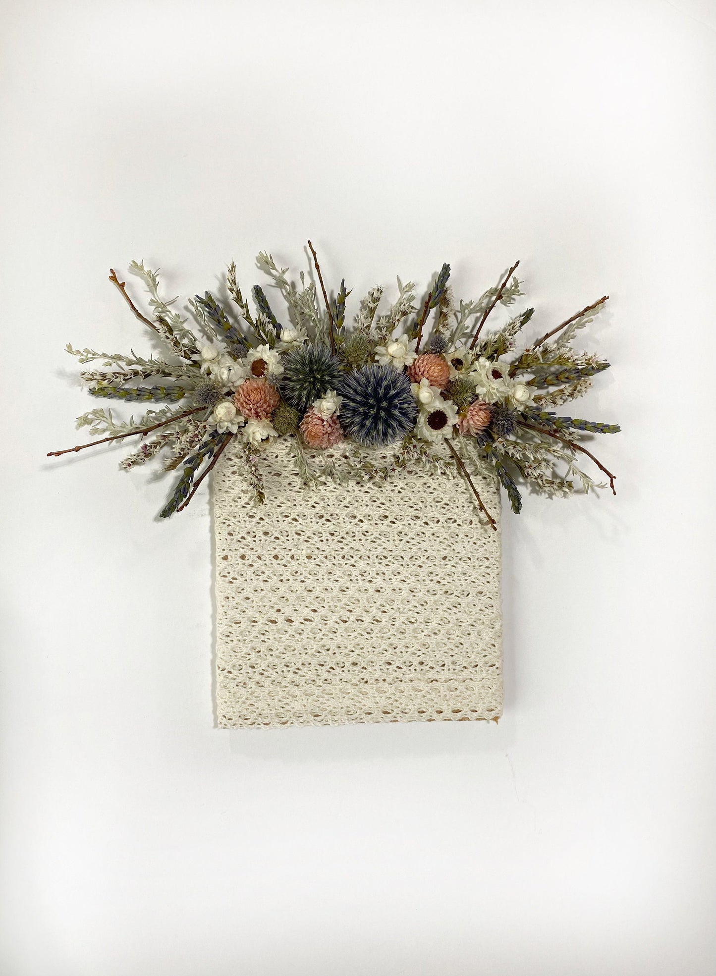 Hair Comb, Summer Hair Pins, Dried flowers, Preserved, Floral Comb, Clip, Wedding, Corsage, Prom, Bridal, Pink, Blue, White, Natural