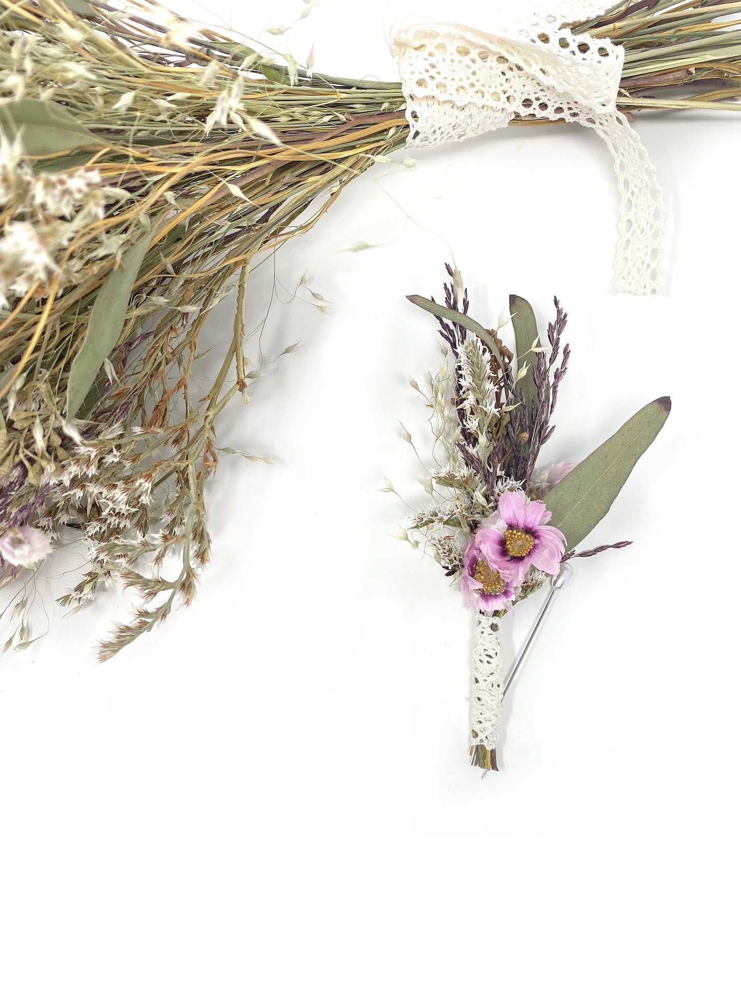 Summer Bouquet, Dried Flowers, Wedding Florals, Purple, Fairy, Throw Bouquet, Summer Florals, Greenery, Light colors, Bridal, Anniversary
