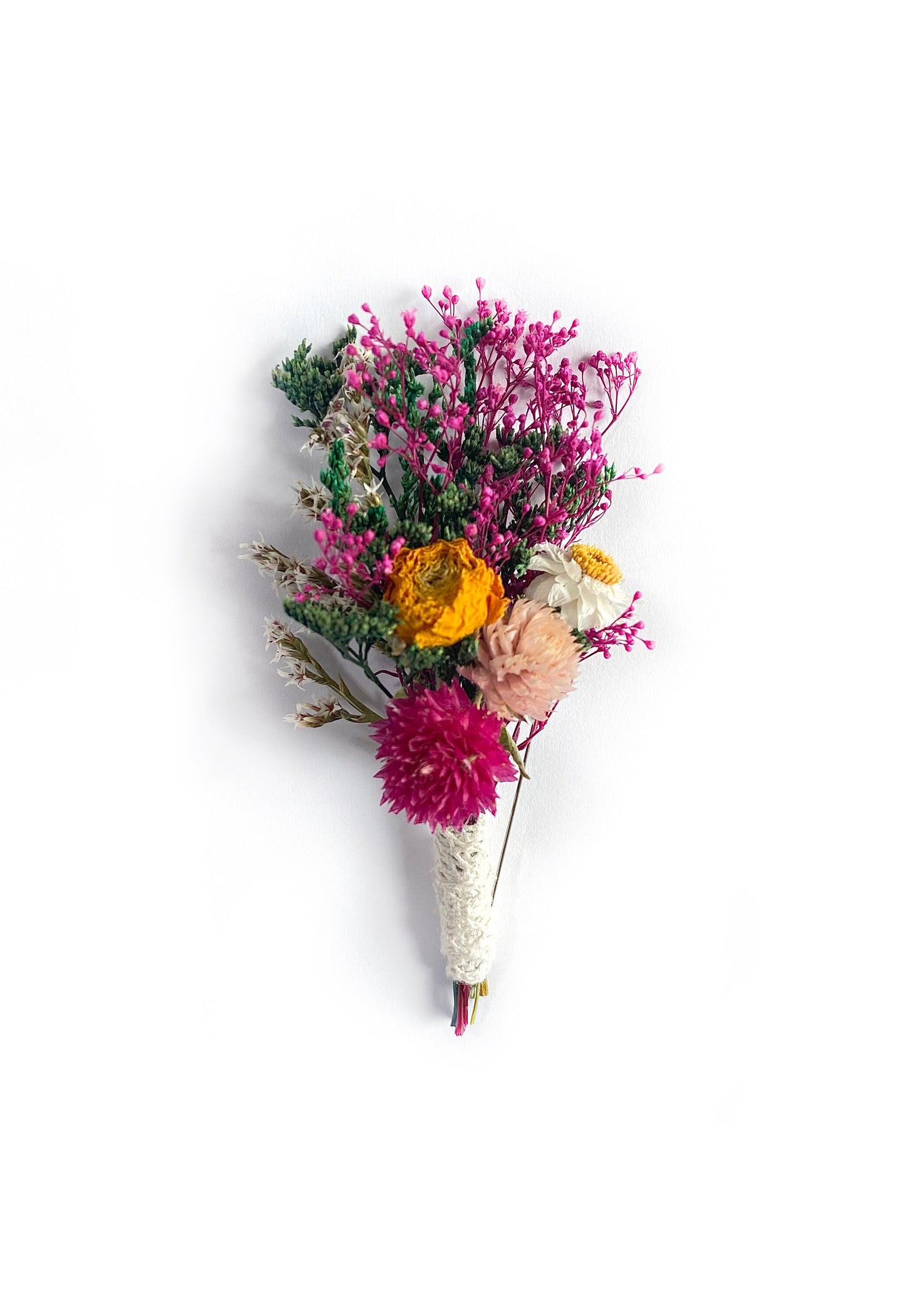 Bright Hair Comb, Summer Hair Pins, Dried flowers, Preserved, Floral Comb, Clip, Wedding, Corsage, Prom, Bridal, Pink, Blue, Yellow, Green