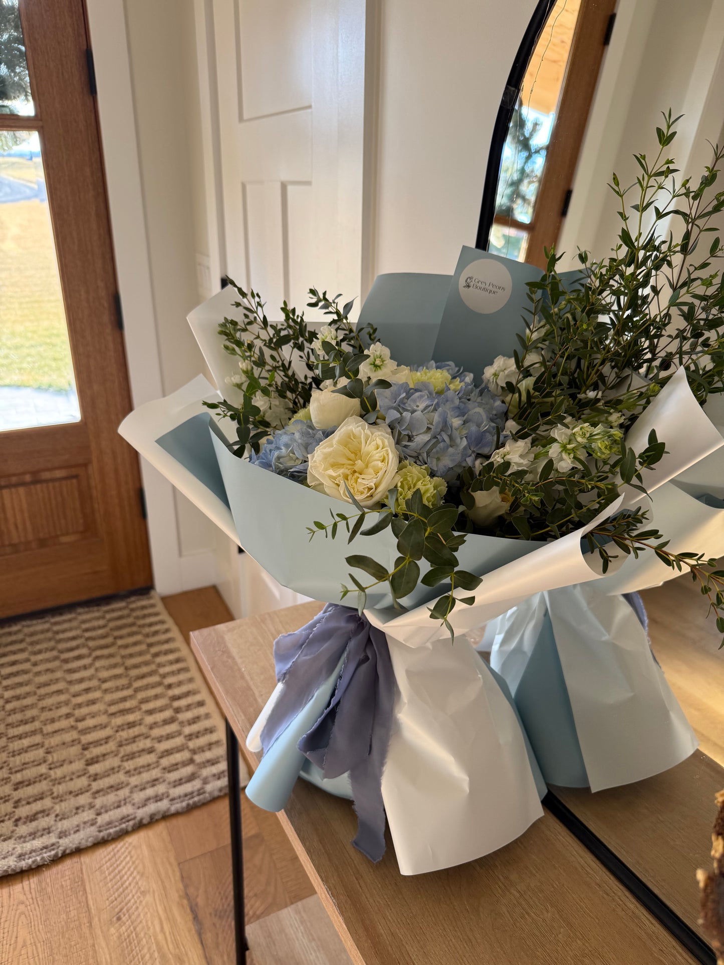 Sky Silk – Fresh Seasonal Flower Bouquet