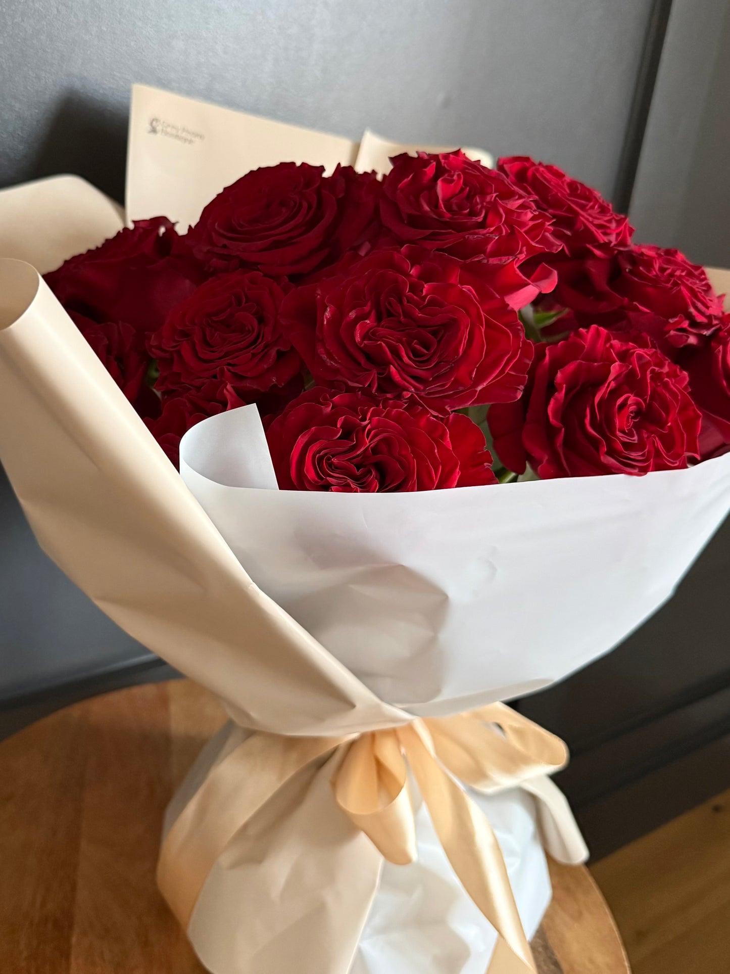 Hearts on Fire – Fresh Seasonal Flower Bouquet