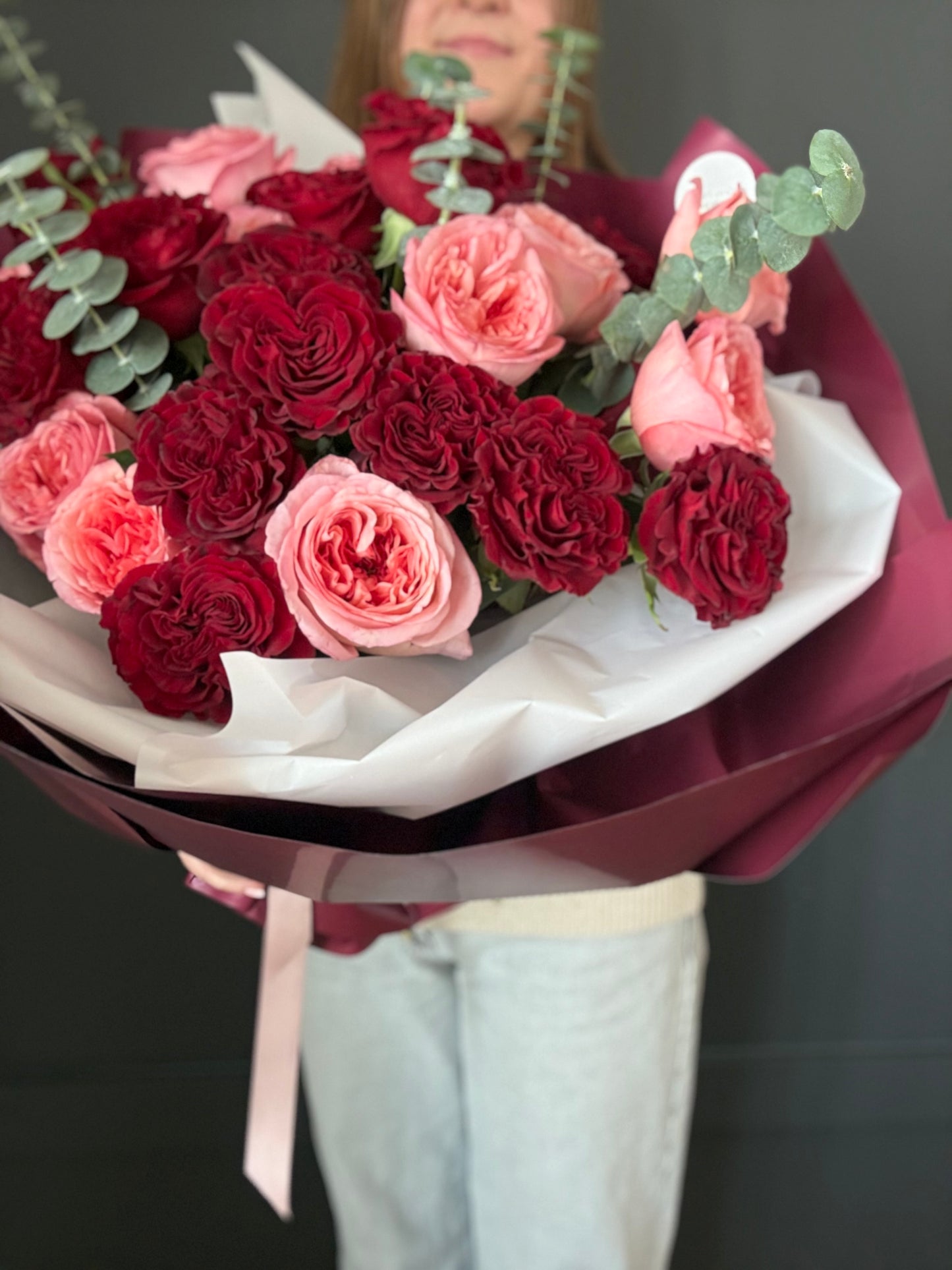Velour Rouge Bouquet  – Fresh Flower Bouquet