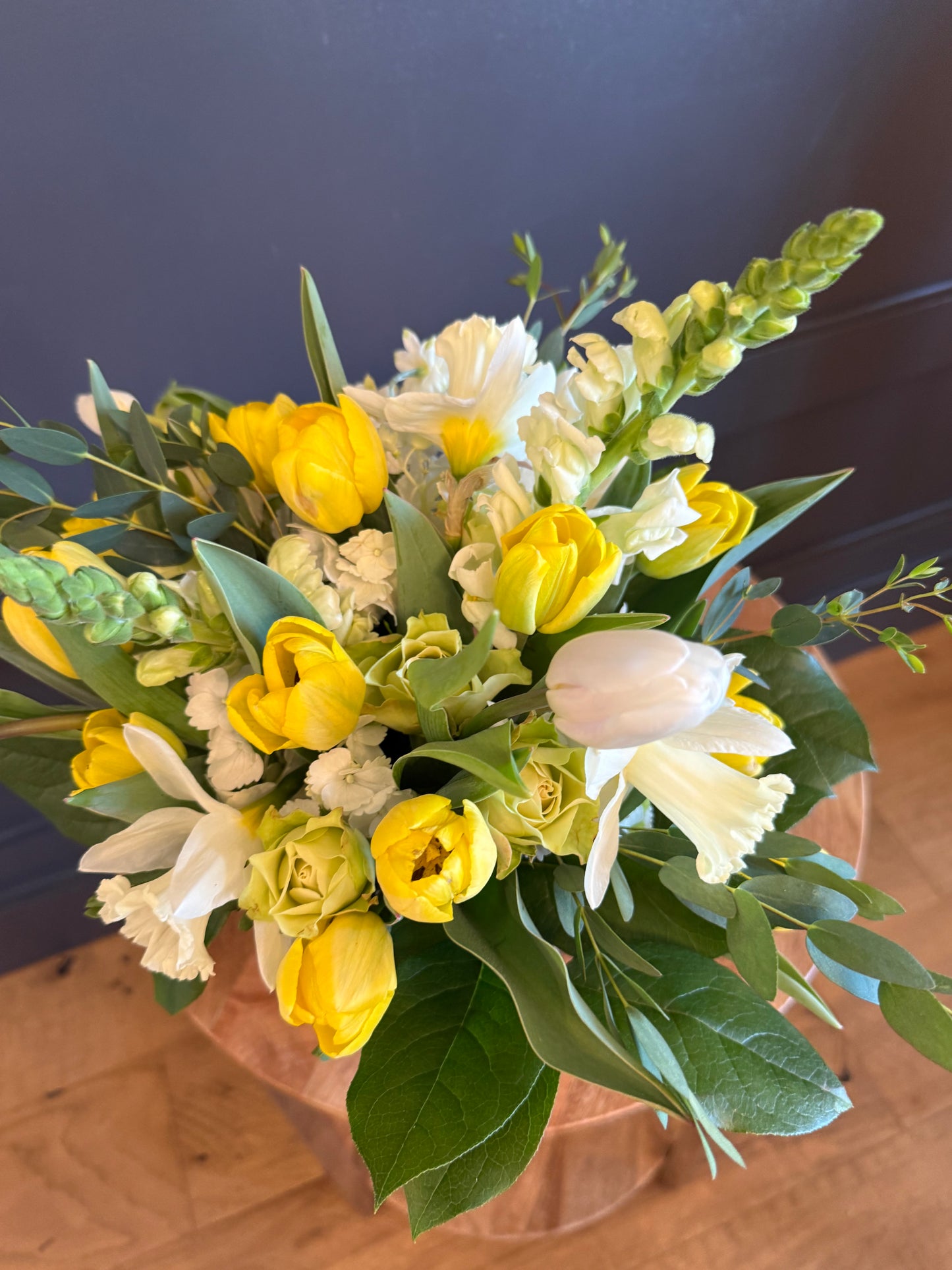 Golden Morning Vase