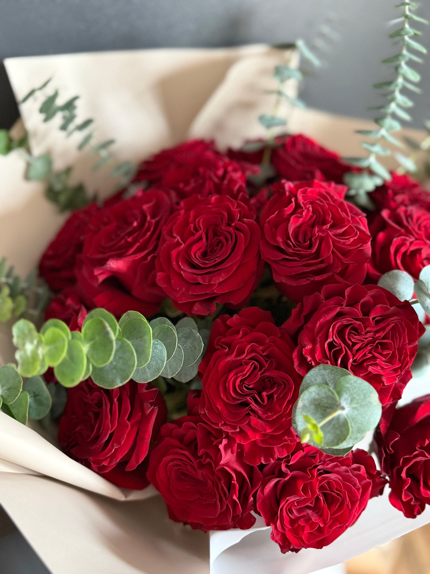 Hearts & Greens – Fresh Seasonal Flower Bouquet