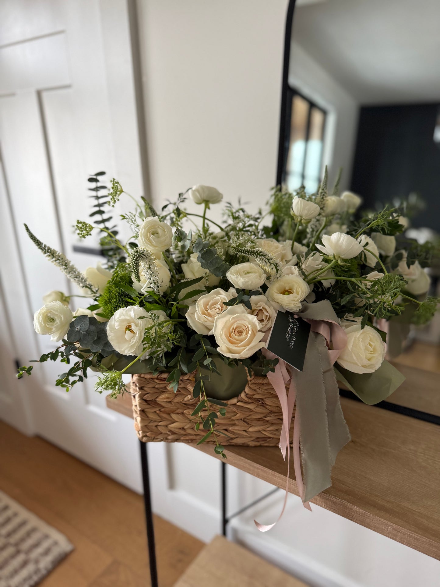 Ivory & Sage Basket