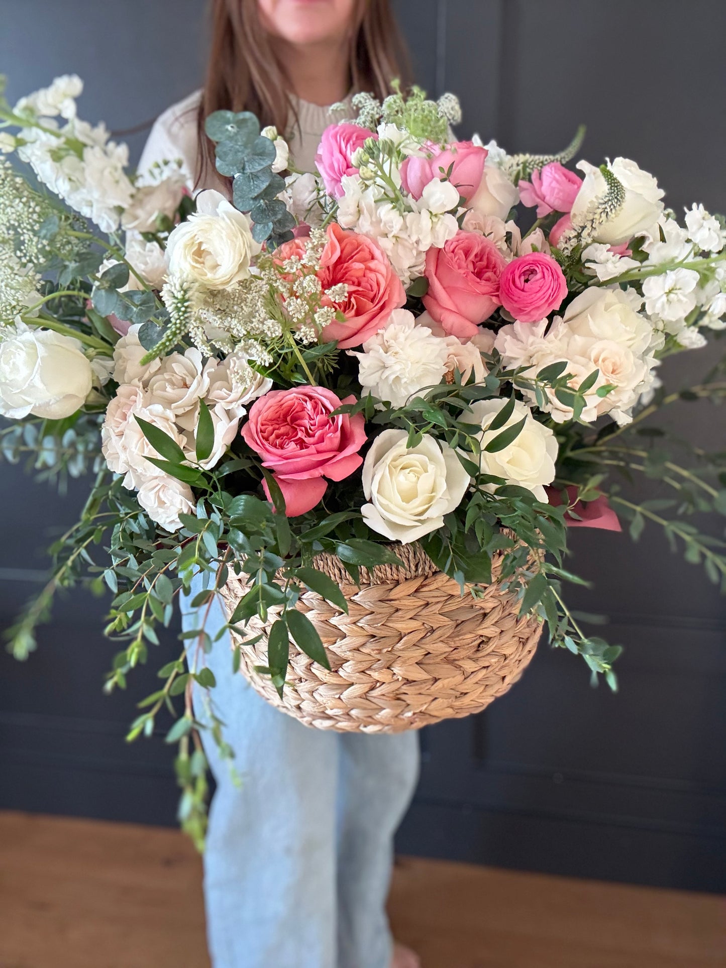 Blush & Bloom Luxe Basket