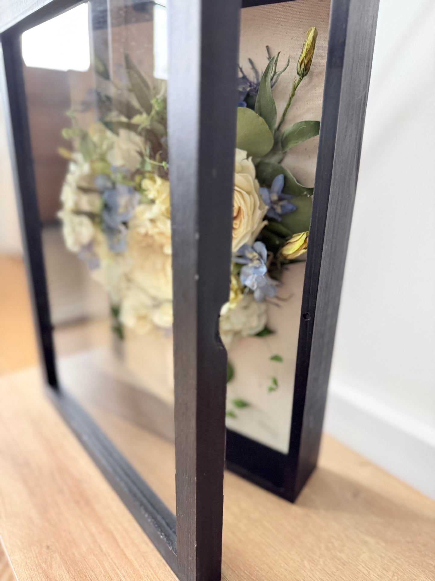 Bouquet Preservation - Black Shadow Box