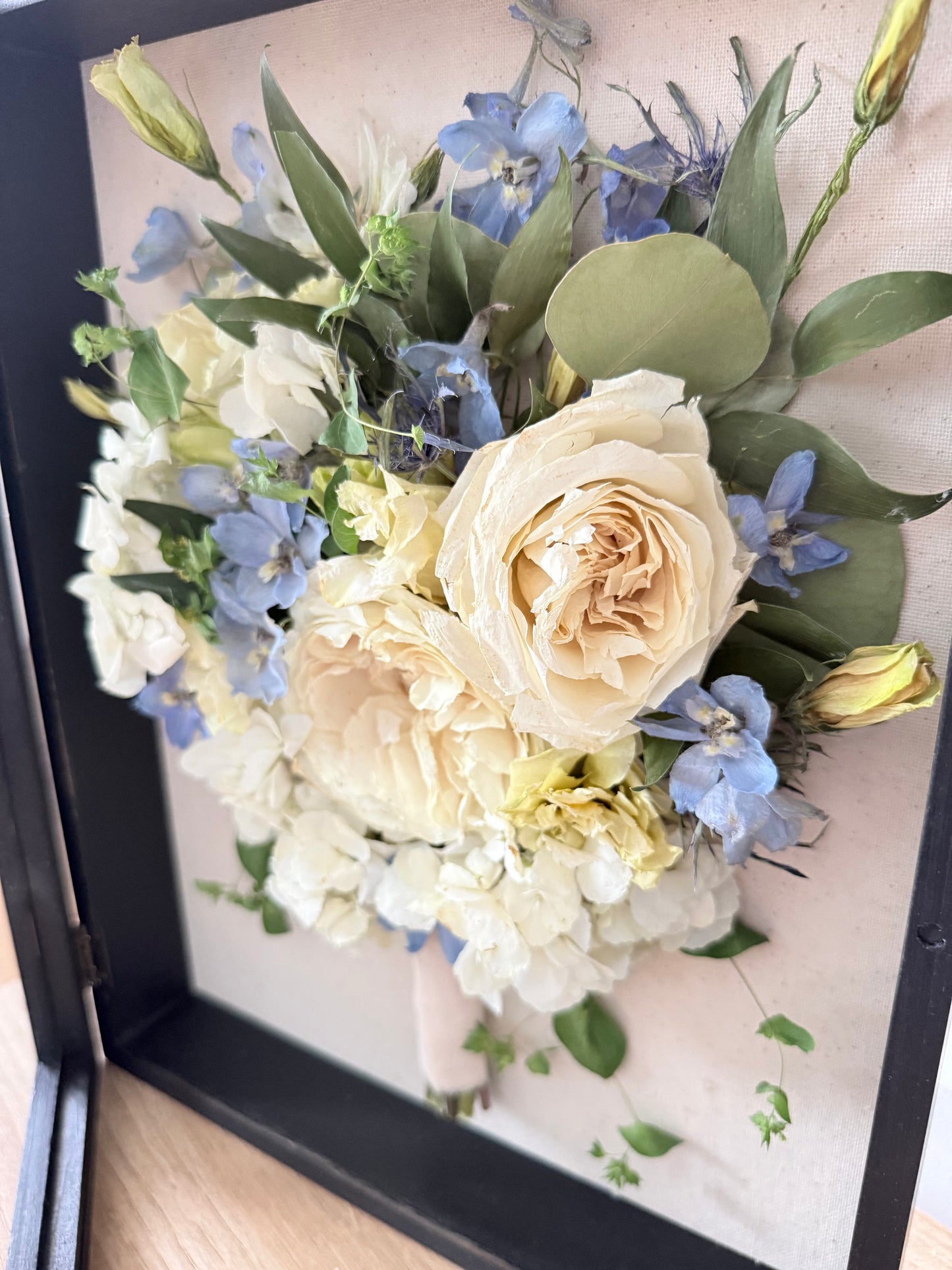 Bouquet Preservation - Black Shadow Box
