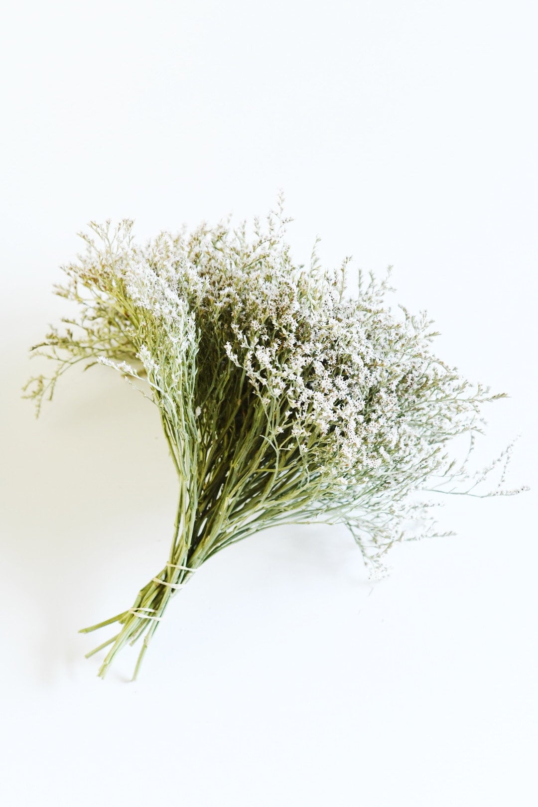 German Statice, Dry Flowers, White, Green, Wedding Bouquet, Floral Supply, Home Decor, Dried Wreath, Wildflowers Bunch, Farmhouse, Star