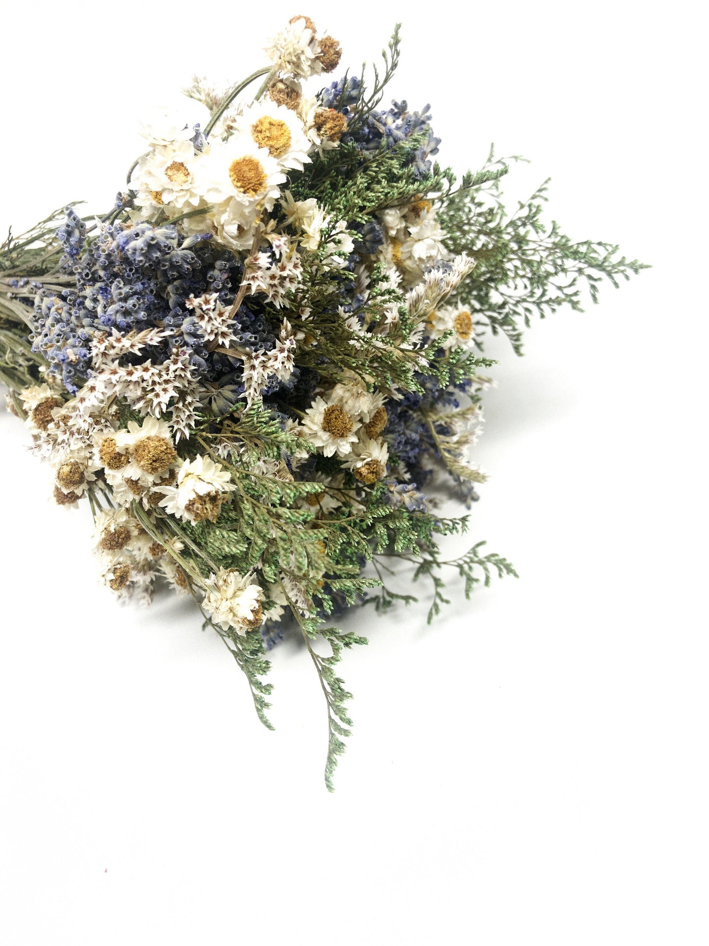 Wedding Bouquet, Fall Decor, Throw bouquet, Lavender, Ammobium, Green Caspia, German Statice, House Decoration, Dried Flowers, Natural